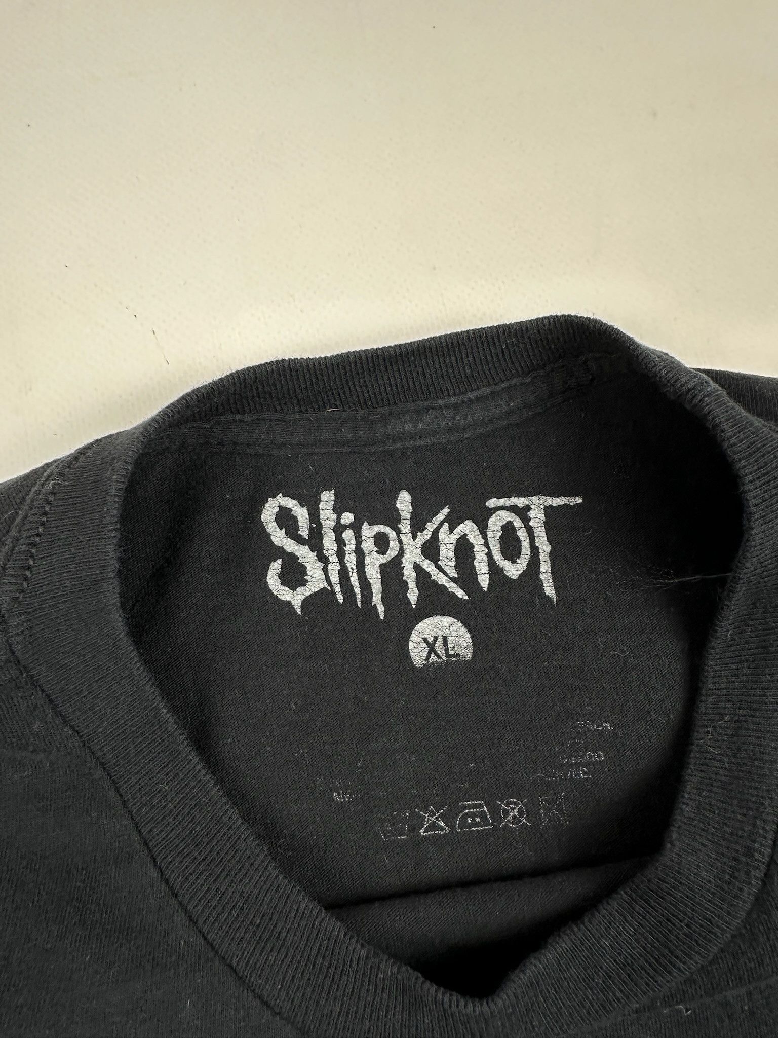 Band Tees Slipknot long sleeve Y2K rock shirt Size US XL / EU 56 / 4 - 5 Thumbnail