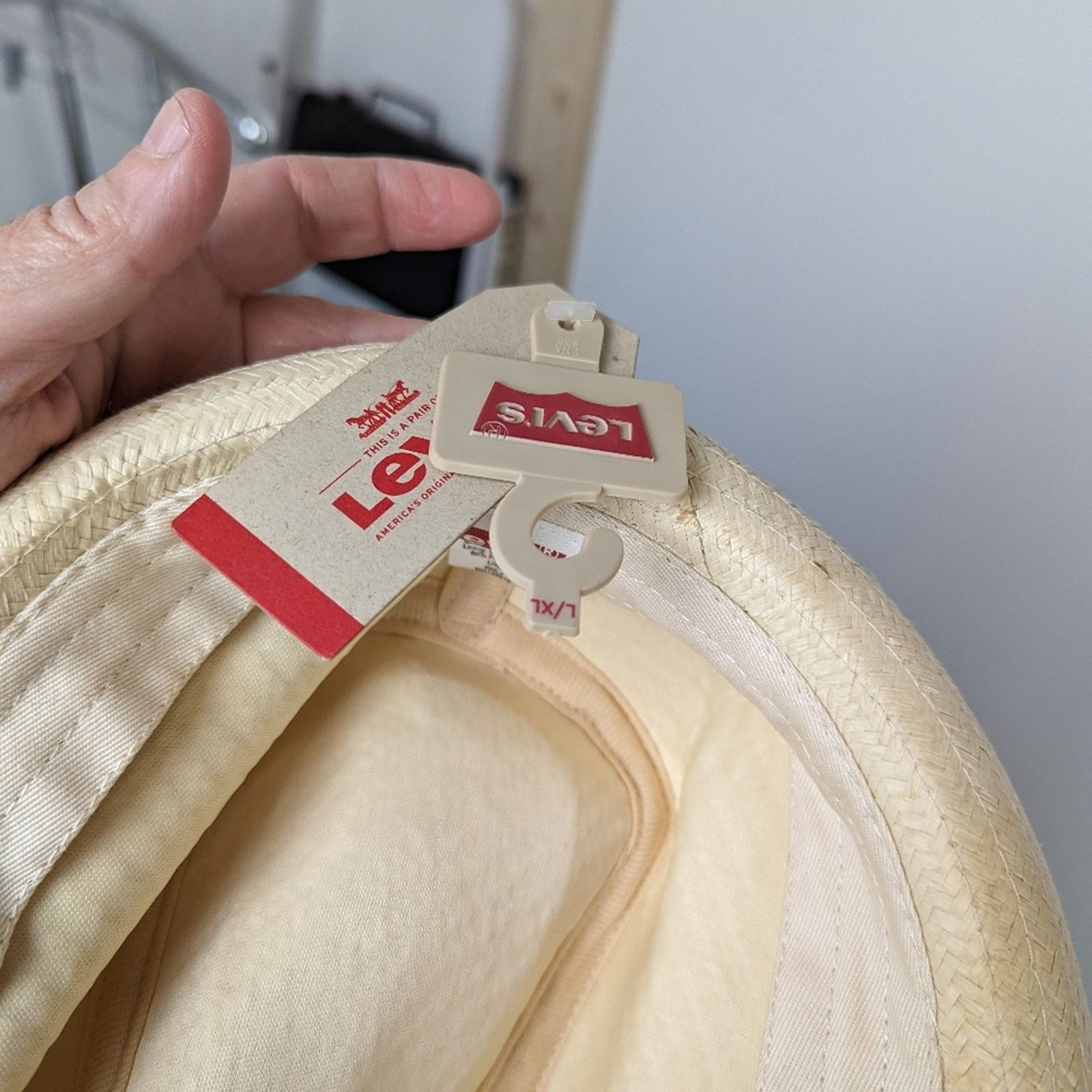 Levi's NWT Levi's Panama Straw Hat Size ONE SIZE - 6 Thumbnail
