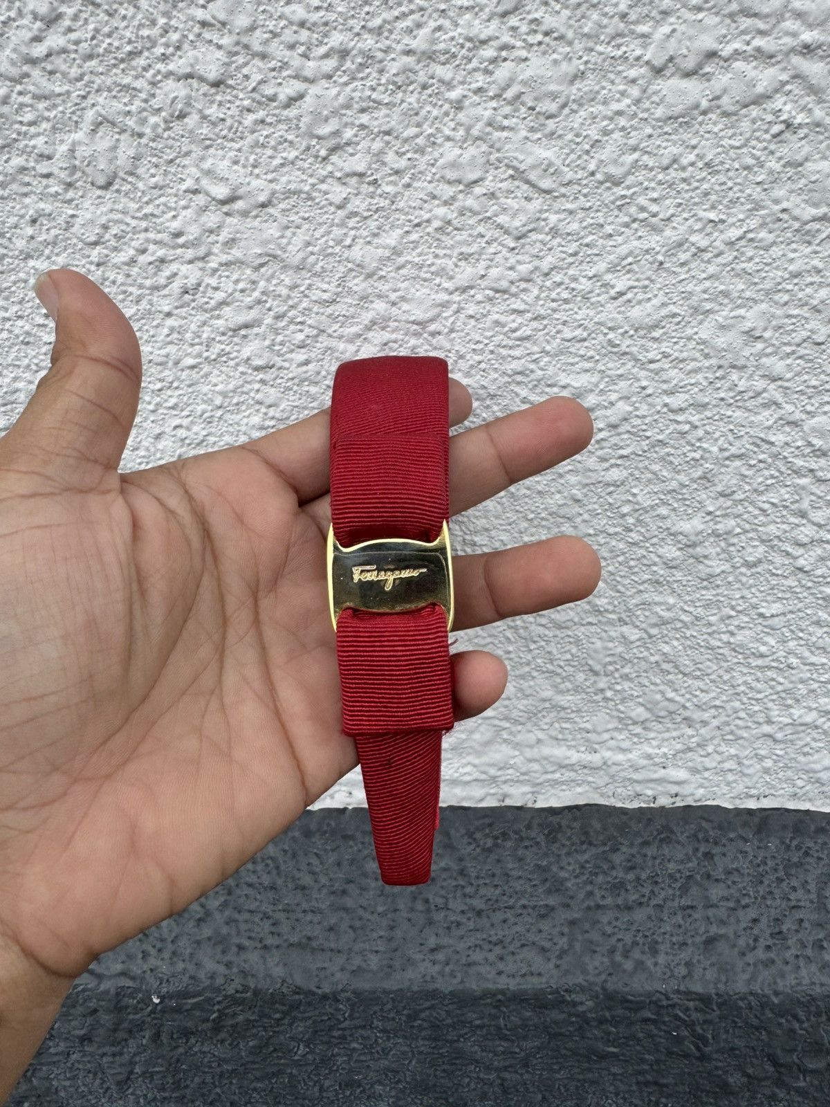 Salvatore Ferragamo Salvatore Ferragamo Vara Headband. Size ONE SIZE - 1 Thumbnail