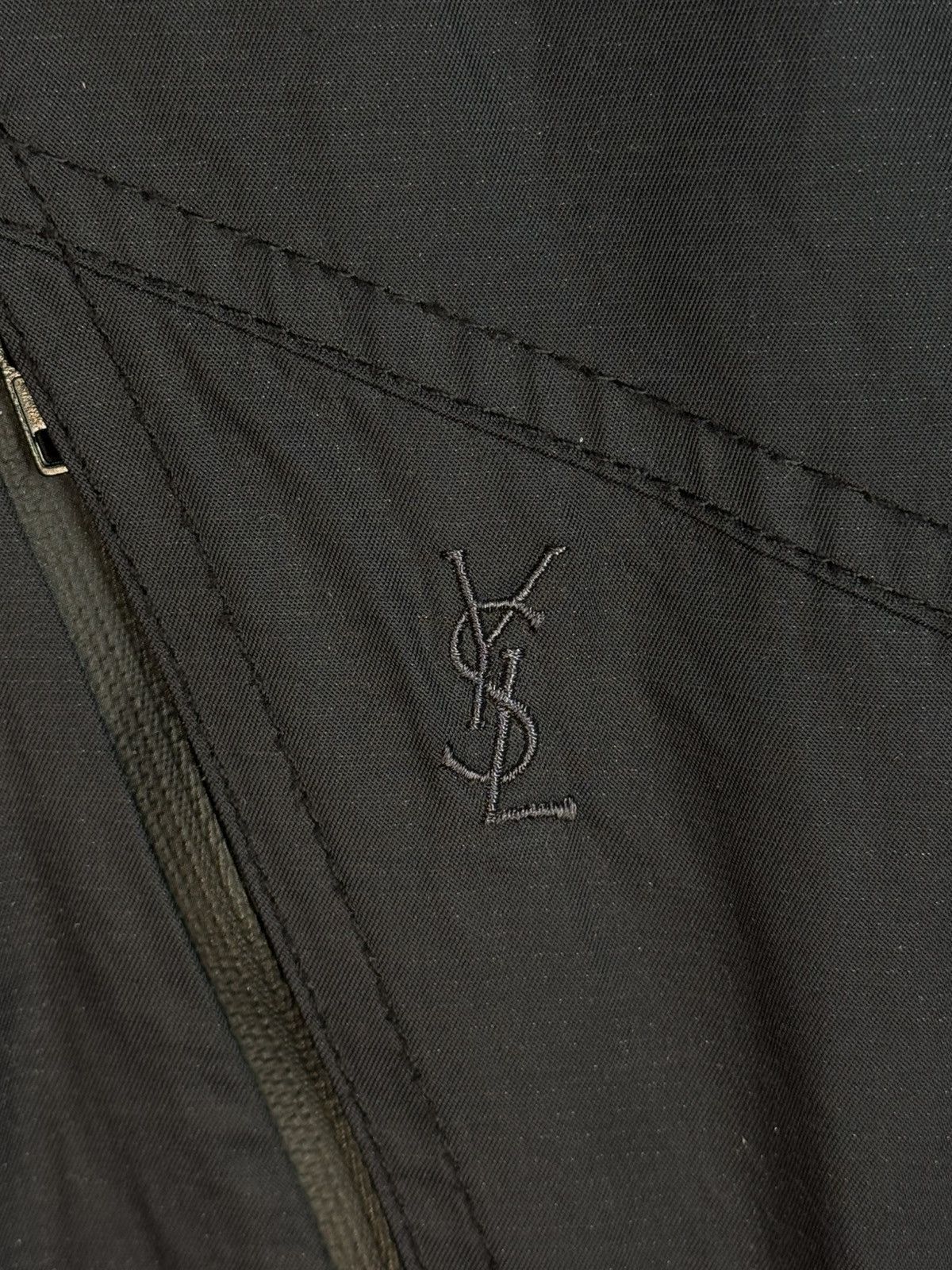Yves Saint Laurent Warm YSL Jacket Black Padded Long Parka Vintage y2k Size US M / EU 48-50 / 2 - 4 Thumbnail