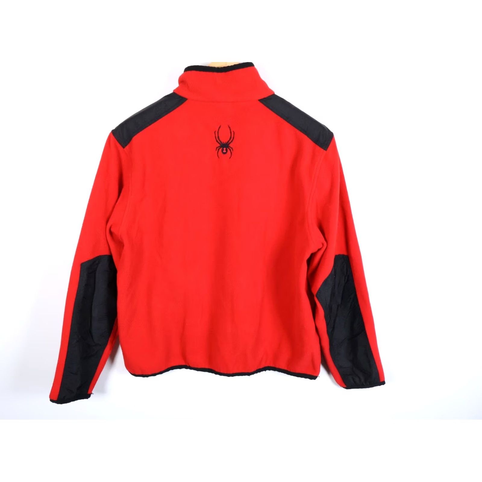 Spyder Spyder Men's Medium Red Black Fleece Jacket Zip Up Bomber Outdoor Ski Unlined Casual Shirt? Size US M / EU 48-50 / 2 - 2 Thumbnail