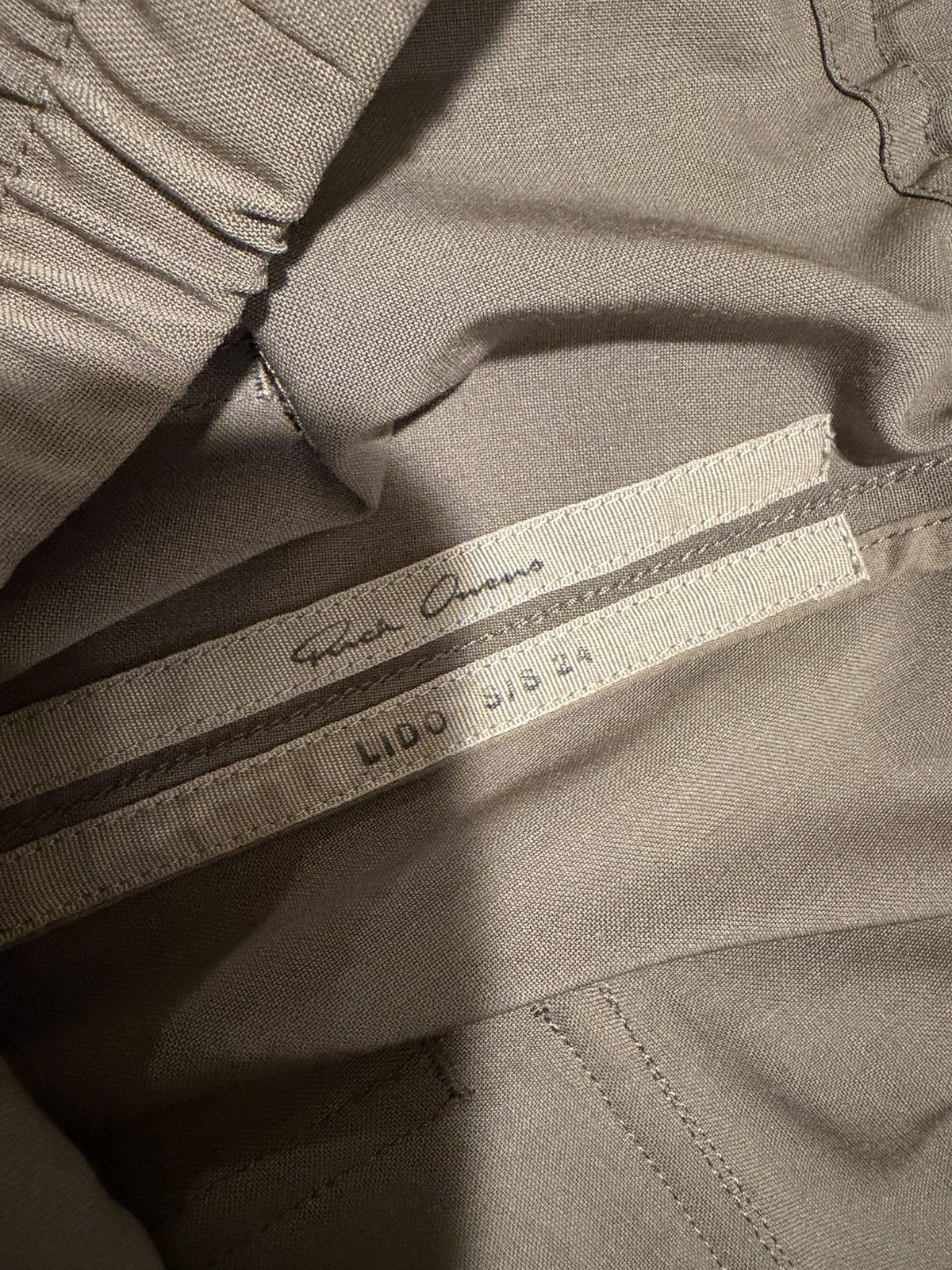Rick Owens Rick Owens mens 2024 wool pants 52/36. $1290 Size US 36 / EU 52 - 4 Thumbnail