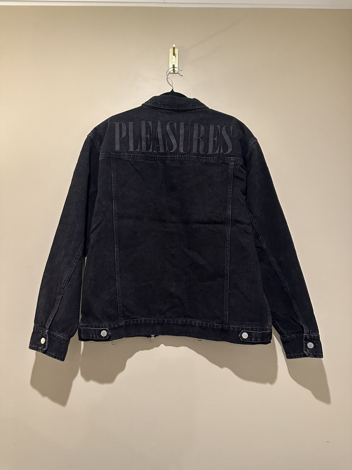 Pleasures Pleasures Mileage Denim Trucker Jacket Size US L / EU 52-54 / 3 - 2 Thumbnail