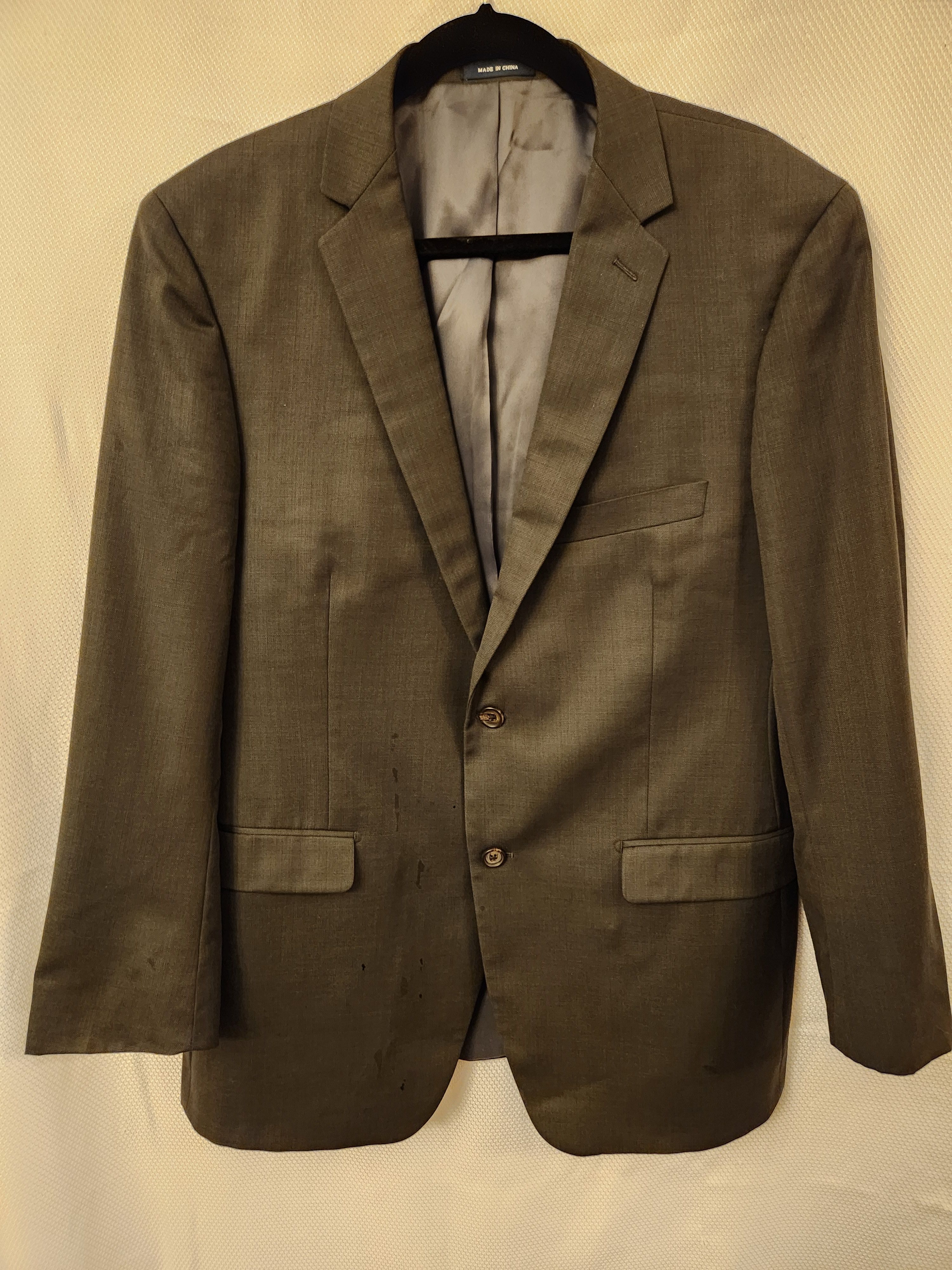 Ralph Lauren Men's 100% Wool Brown Blazer Size 44R - 1 Thumbnail