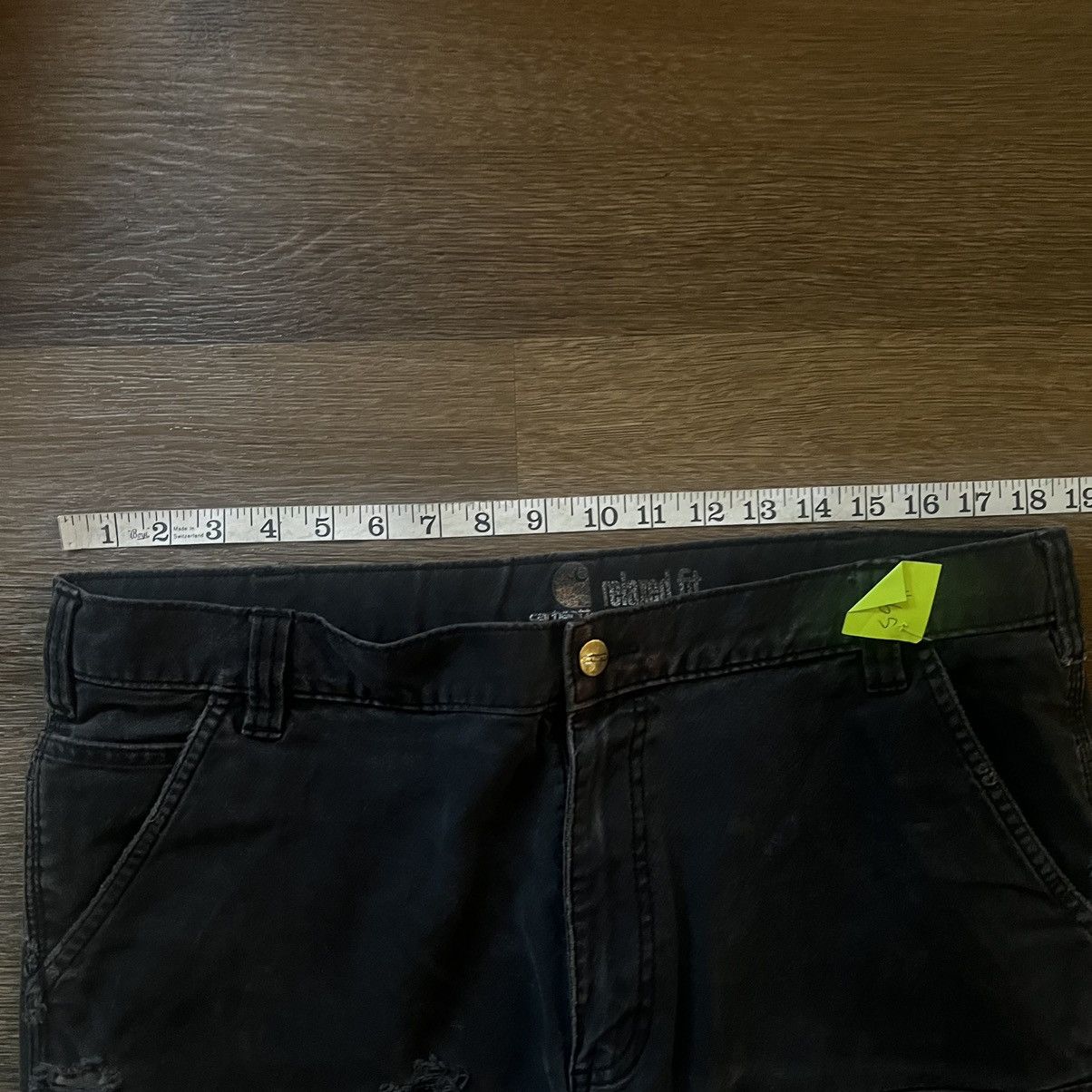 Carhartt Relaxed Fit Black Carhartt Pants 38x32 Size US 38 / EU 54 - 3 Thumbnail