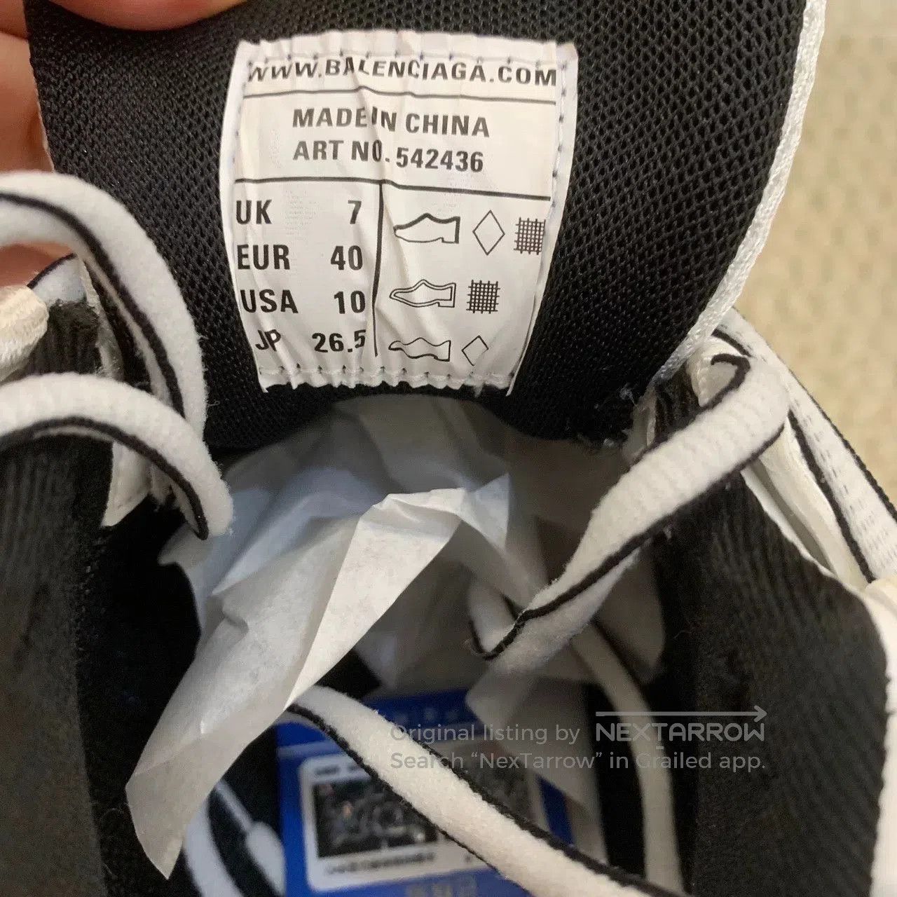 Balenciaga balenciaga track 1.0 low. Size US 9 / EU 42 - 7 Thumbnail
