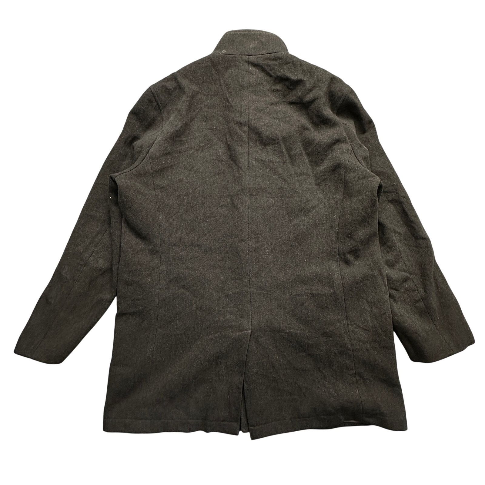 Brooks Brothers Brooks Brothers 346 Wool Coat Mens Large Brown Pockets Car Size US L / EU 52-54 / 3 - 2 Thumbnail