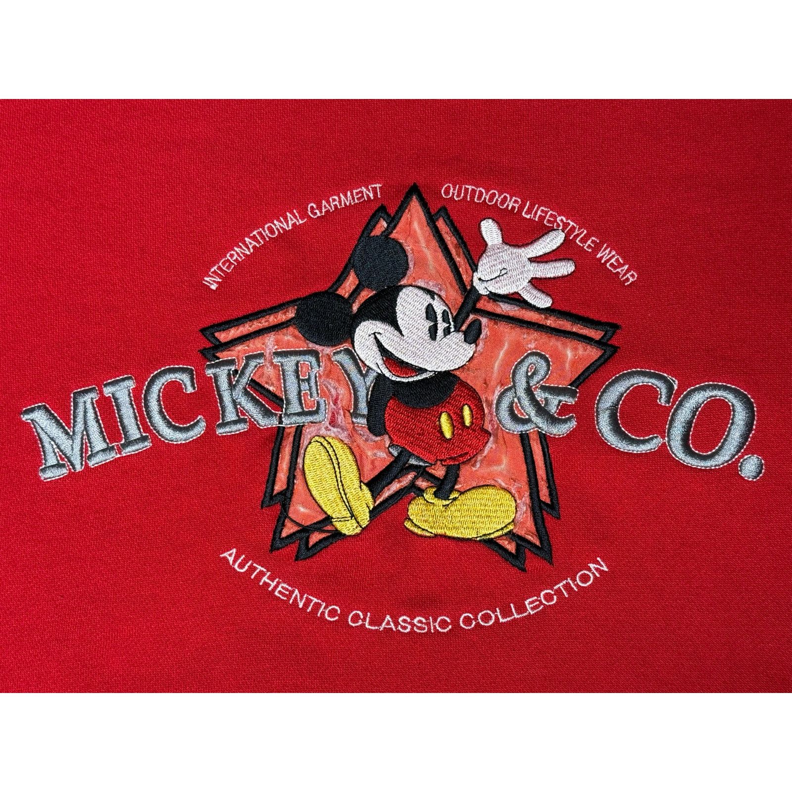 Mickey & Co. Vintage 90s Mickey & Co. Disney Crewneck Sweatshirt Medium Size US M / EU 48-50 / 2 - 4 Thumbnail