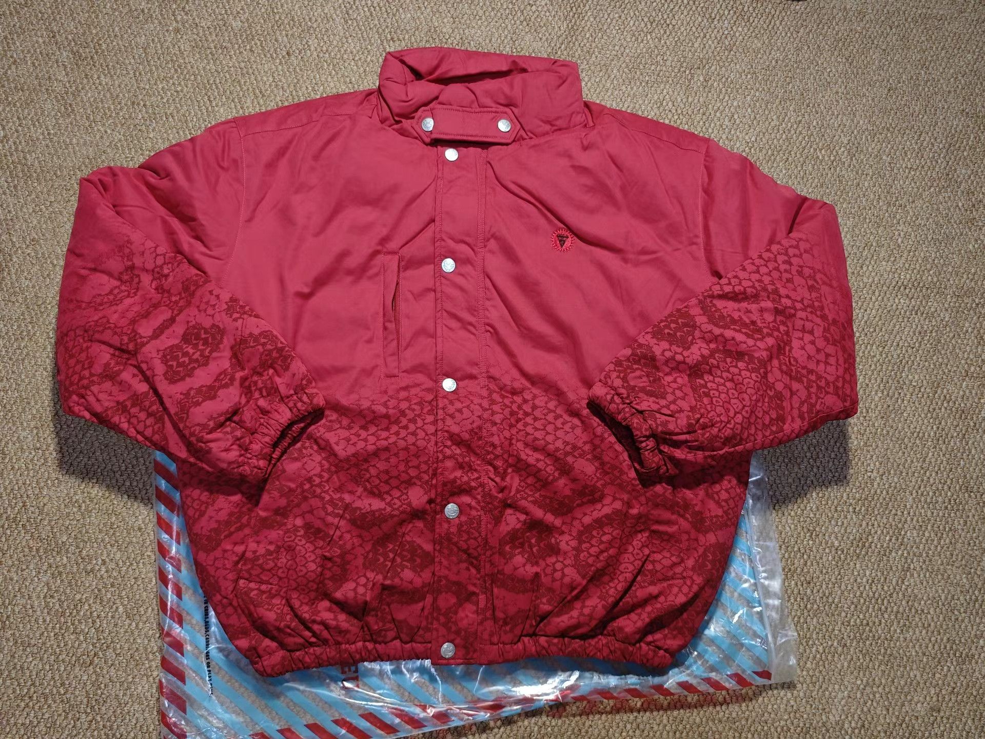Billionaire Boys Club BILLIONAIRE BOYS CLUB Bright Red Padded Jacket Size US L / EU 52-54 / 3 - 1 Thumbnail