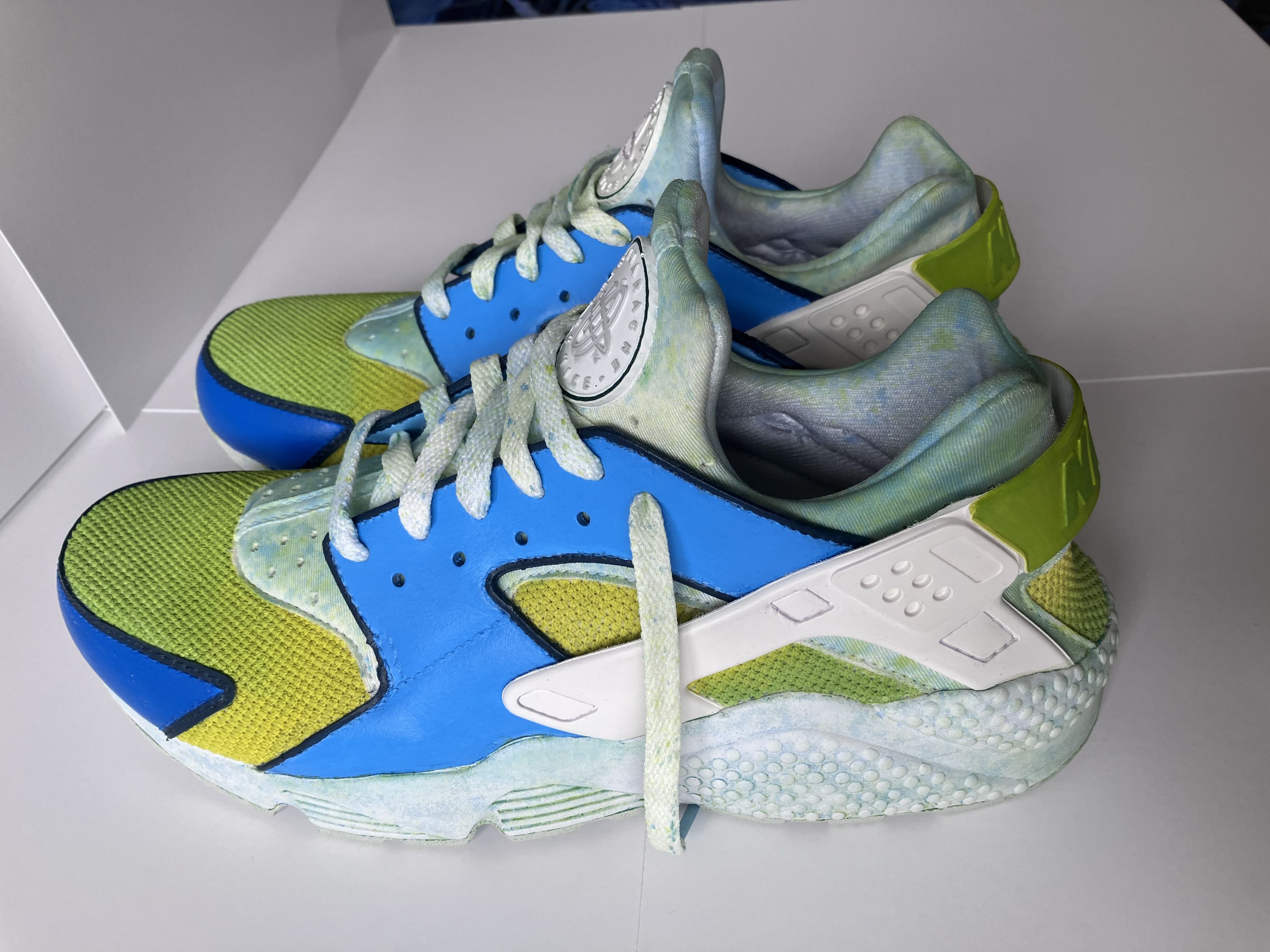 Nike Nike huarache- custom handpainted Size US 10.5 / EU 43-44 - 4 Thumbnail