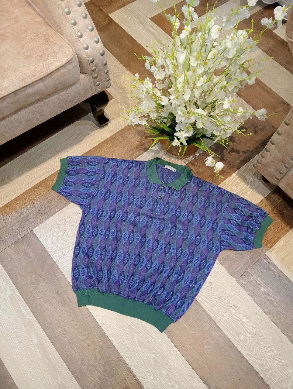 Yves Saint Laurent YVES SAINT LAURENT VINTAGE KNITWEAR - SIZE M Size US M / EU 48-50 / 2 - 3 Thumbnail