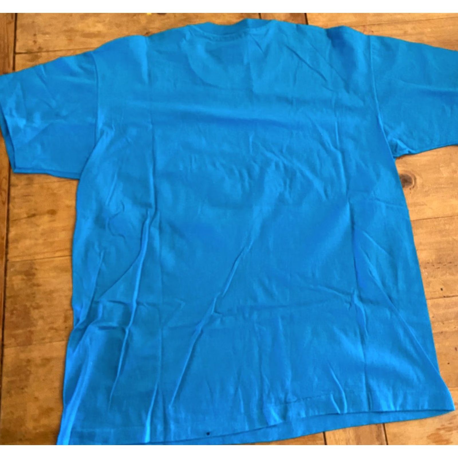 Vintage VINTAGE Single Stitch Eagle USA America Puff Paint Blue XL T-Shirt 4th Of July Mens Size US XL / EU 56 / 4 - 8 Thumbnail