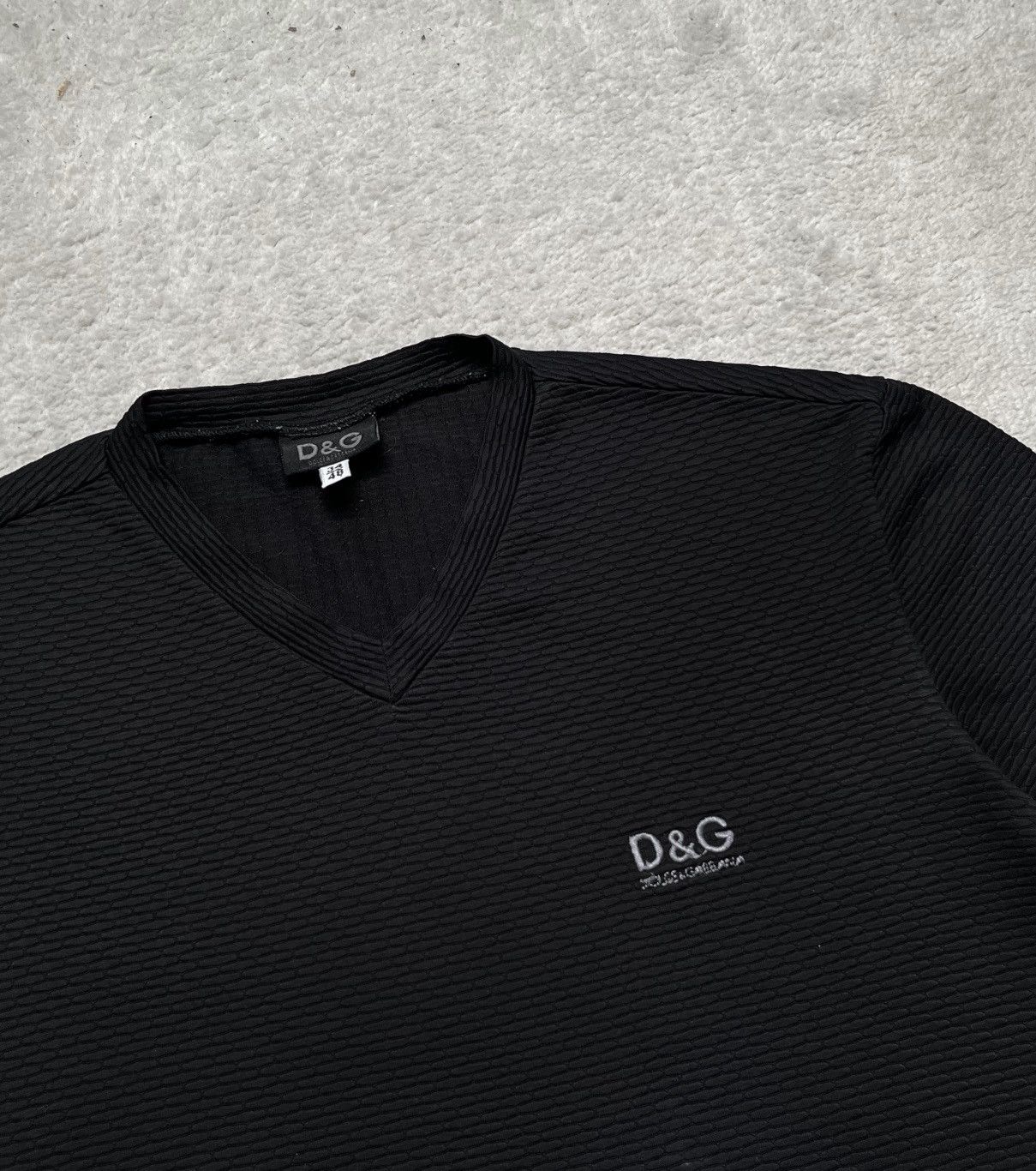 Dolce & Gabbana Vintage Black Basic T-shirt Tee Dolce & Gabanna Size M / US 6-8 / IT 42-44 - 2 Thumbnail