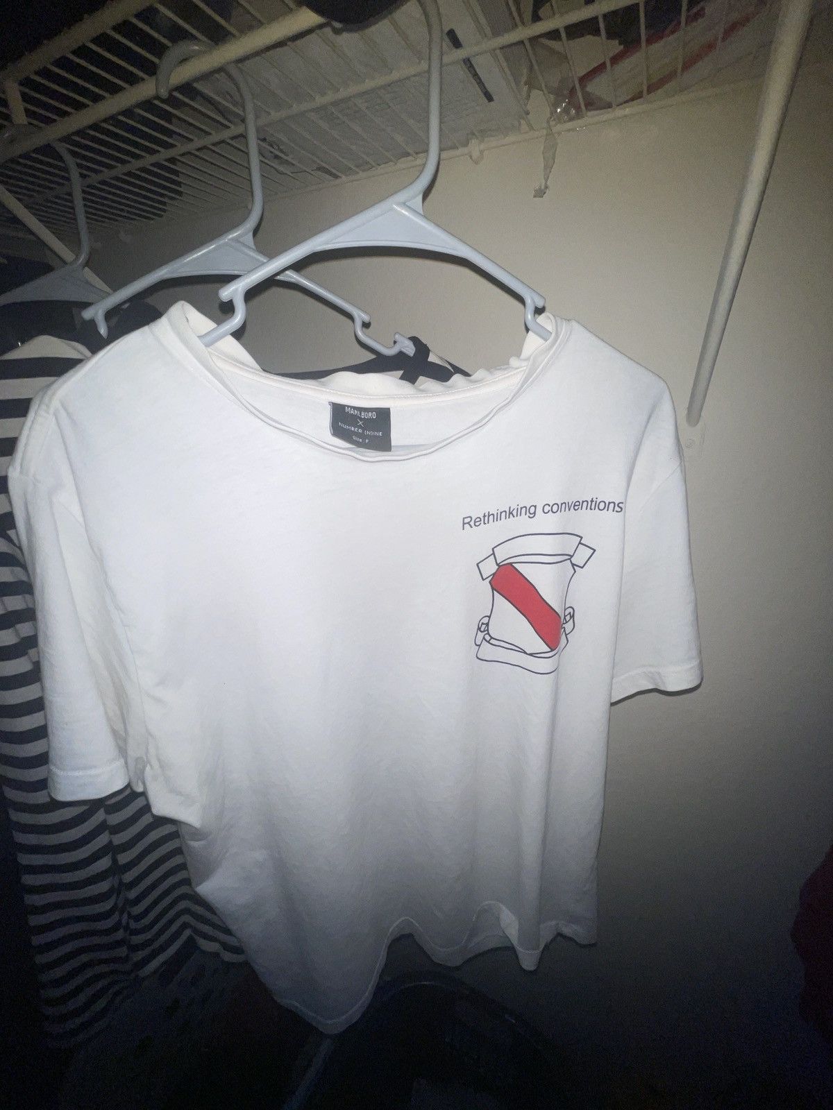 Number (N)ine Number Nine x Marlboro Rethinking conventions Tee Size US M / EU 48-50 / 2 - 1 Thumbnail