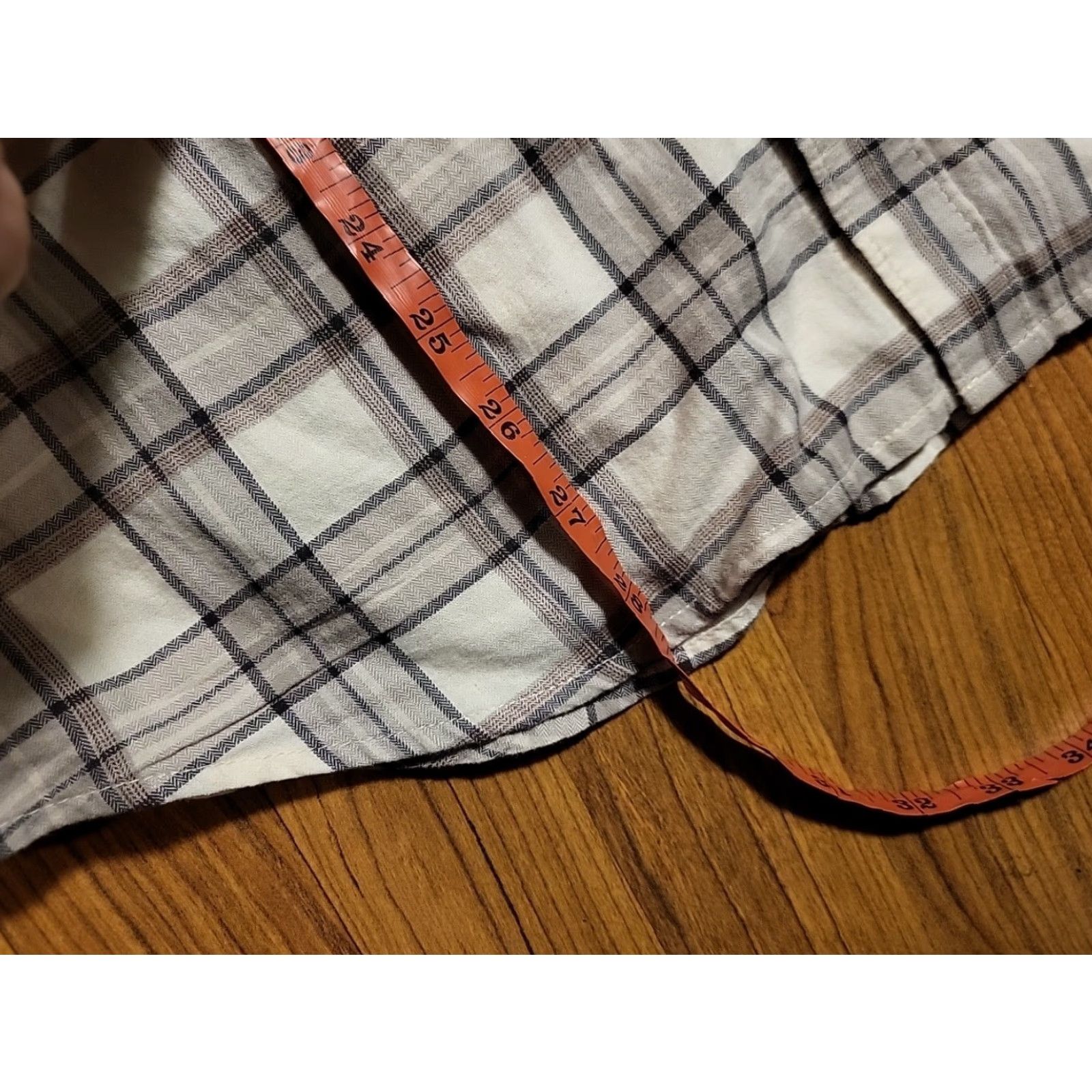 Vintage Columbia LS Button-Up Shirt Plaid Cotton Long Sleeve Men M 42 in Gray Brown White Outdoor Camping Hiking Practical Pockets Size US M / EU 48-50 / 2 - 7 Thumbnail