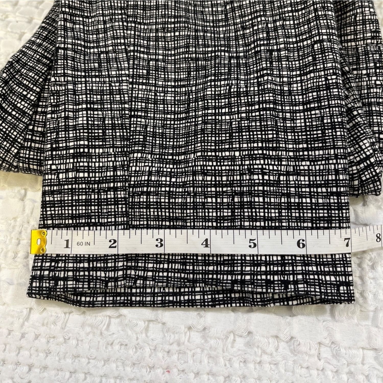 Anne Klein Anne Klein Women's Blk/White Dress Pants/Trousers Sz S SKU 4 Size 28" / US 6 / IT 42 - 7 Thumbnail