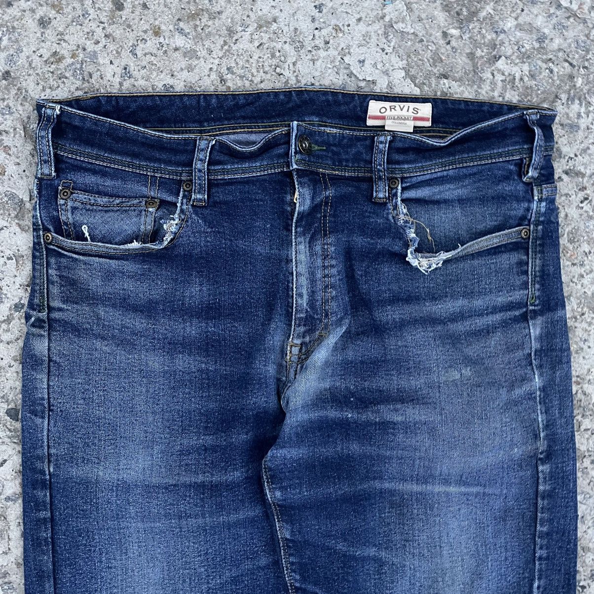Orvis Vintage Western Orvis Jeans W36xL32 Y2K 00s USA Old Money Size US 36 / EU 52 - 6 Thumbnail
