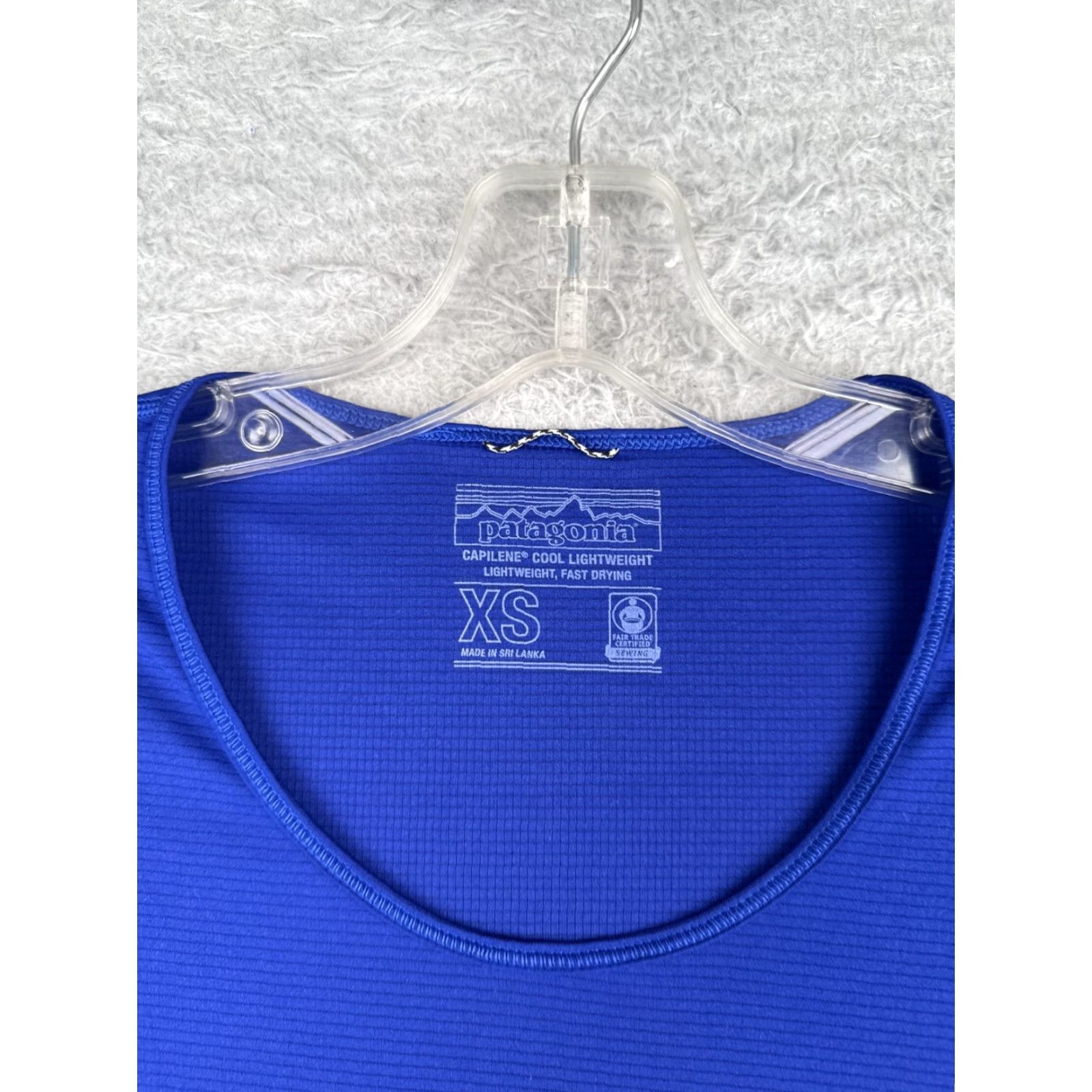 Patagonia Patagonia Shirt XS Women Blue Crew Neck Lightweight Capilene Polyester Jersey Casual T-Shirt XS Women Size XS / US 0-2 / IT 36-38 - 6 Thumbnail