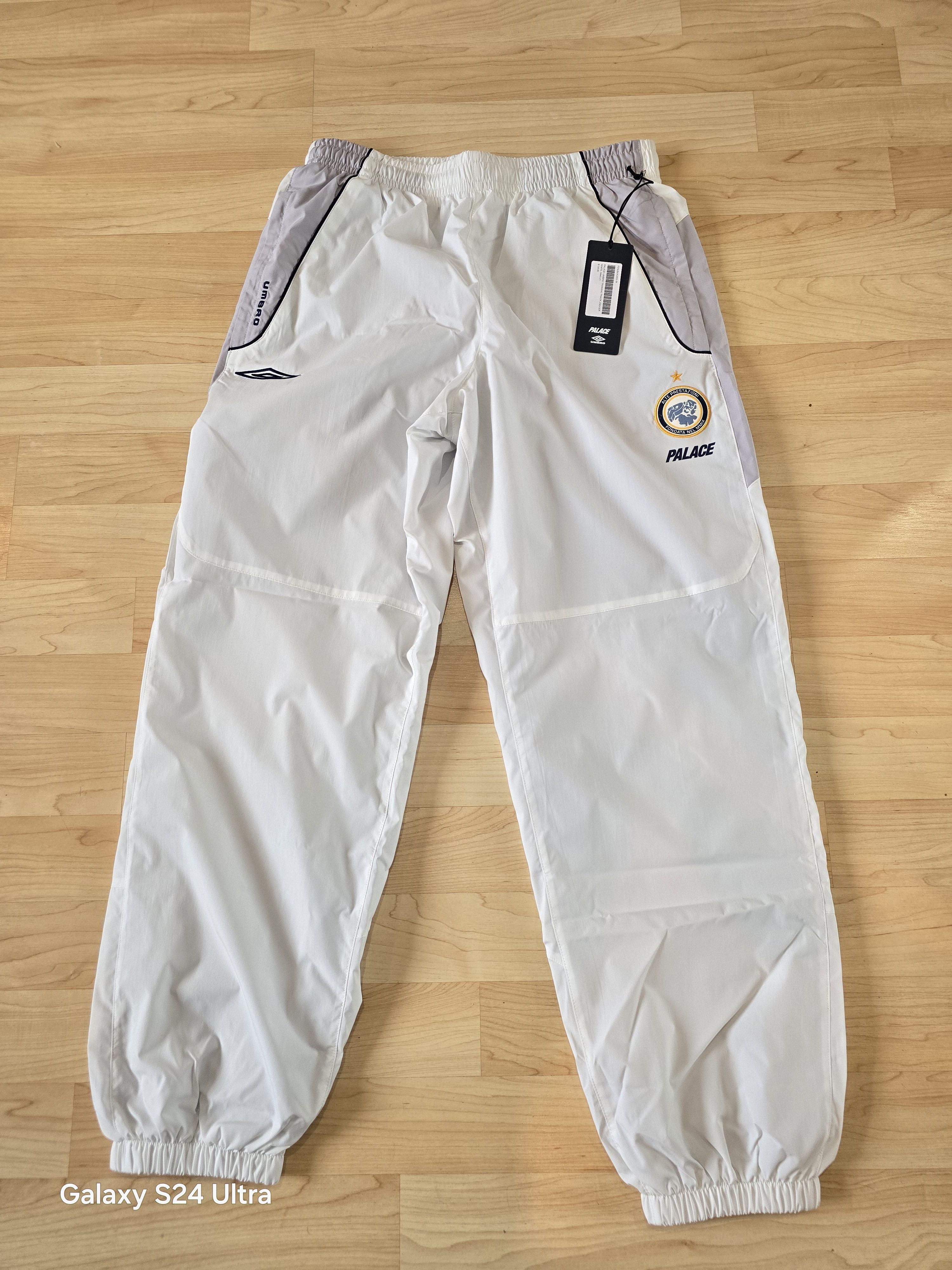 PALACE × UMBRO Track Pants White size L