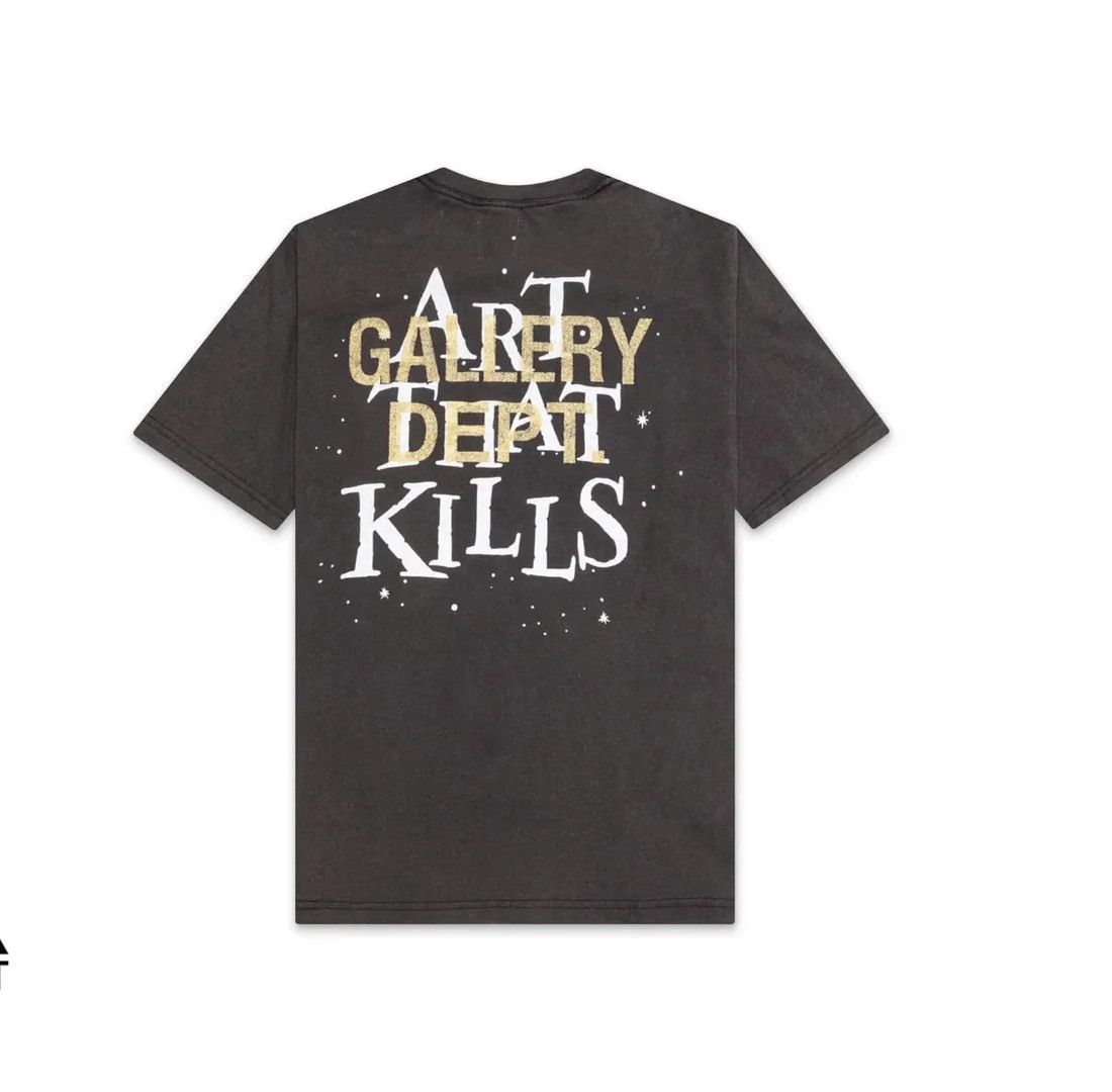 Gallery Dept. o1mle0226 ATK Rod T-Shirt in Faded Black Size US S / EU 44-46 / 1 - 2 Thumbnail