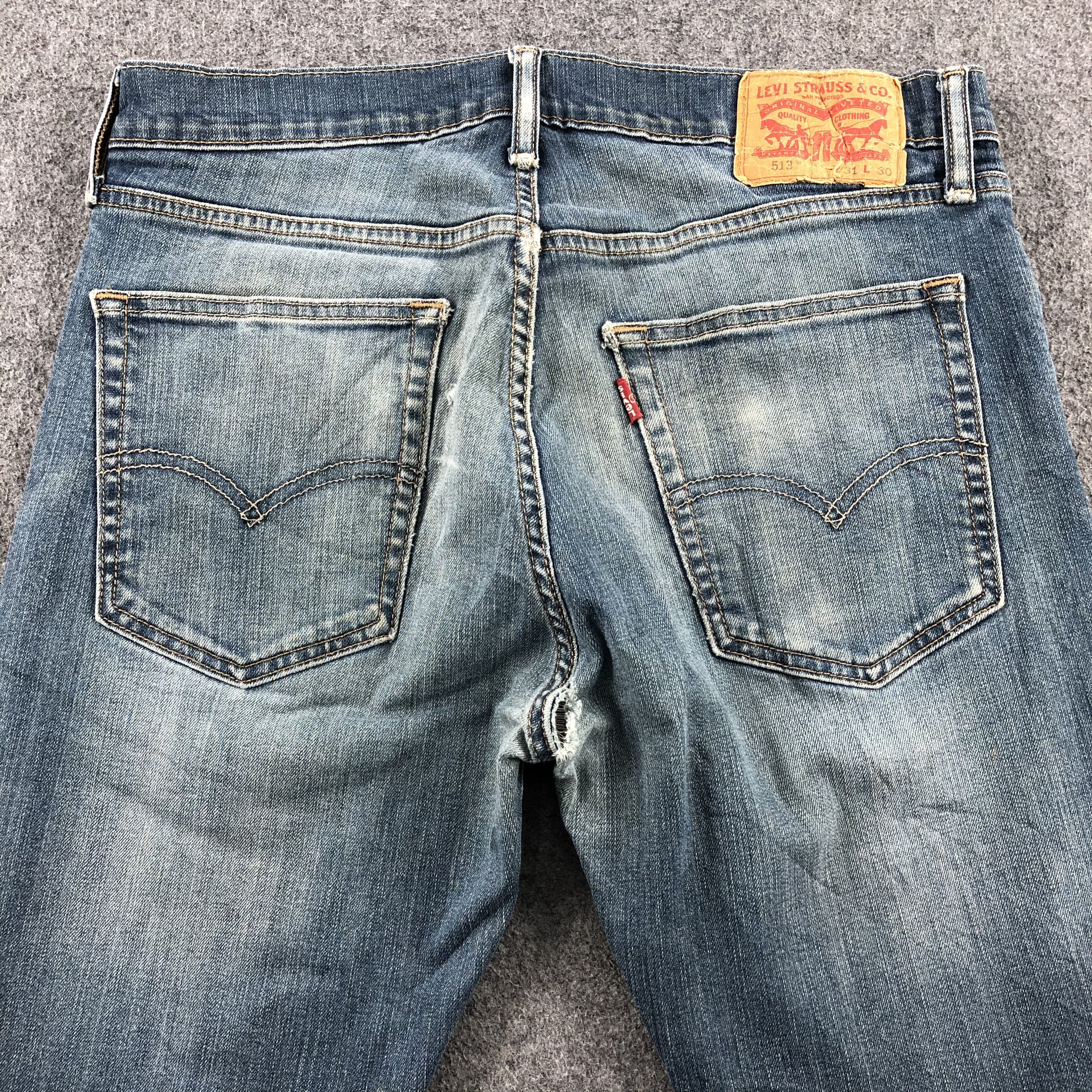 Levi's × Vintage Vintage Blue Wash Levis 513 Jeans-JM1882 Size US 32 / EU 48 - 4 Thumbnail