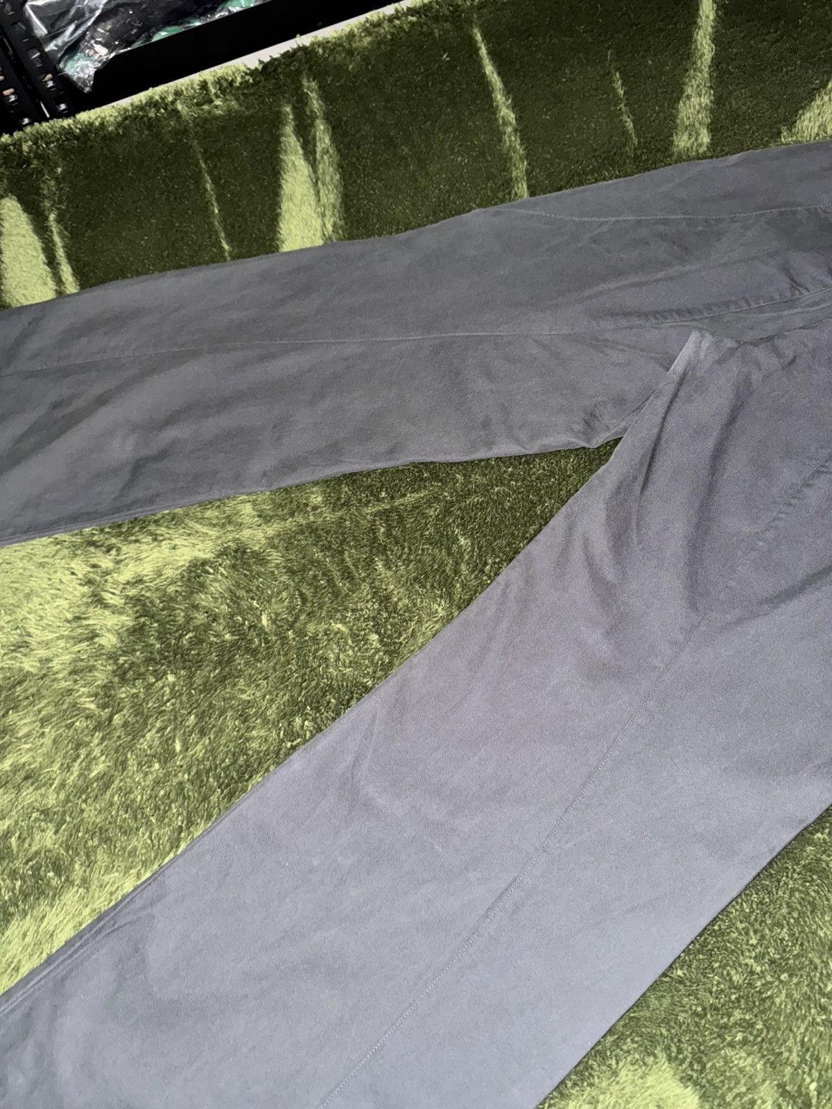 Japanese Brand [XL] Cost per Kilo Scrow Pin-Tuck Slacks – Washed Black Size US 34 / EU 50 - 10 Thumbnail