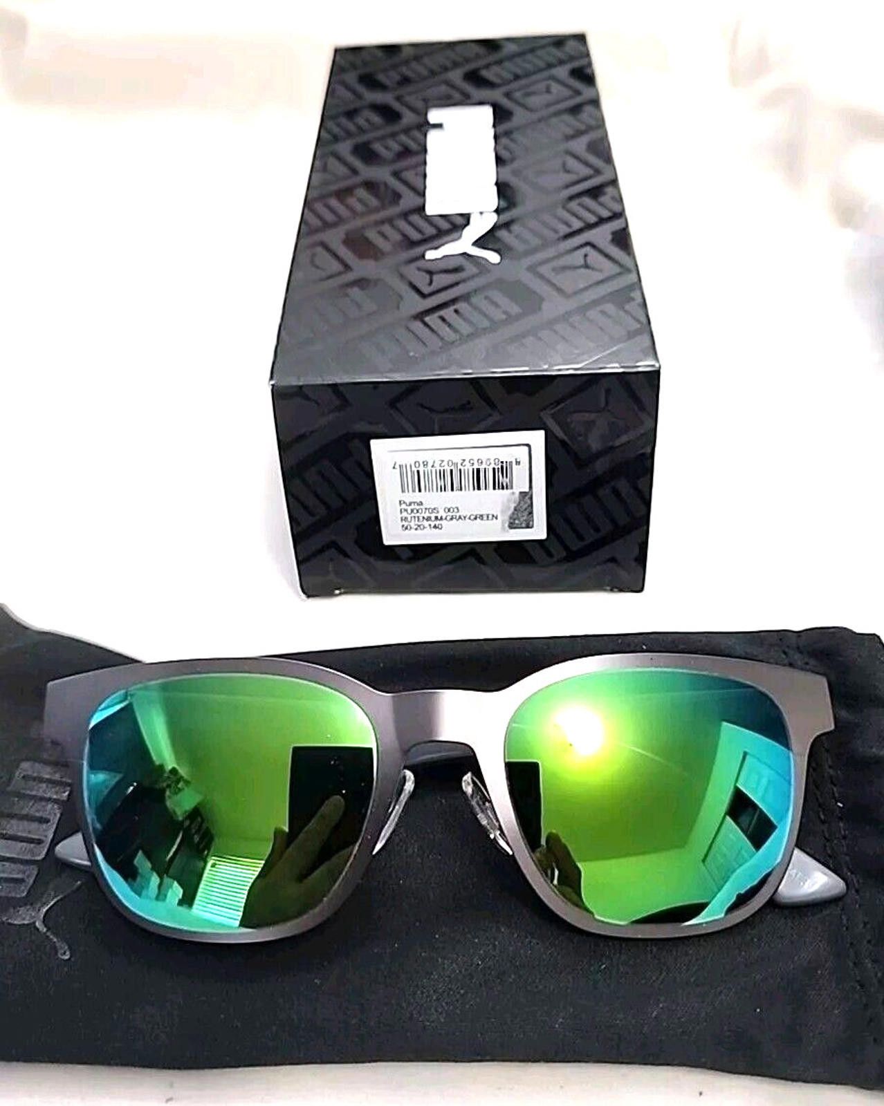Puma Puma PU0070S 003 Greenpoint Camo Sunglasses 50-20 140 New Size ONE SIZE - 2 Thumbnail