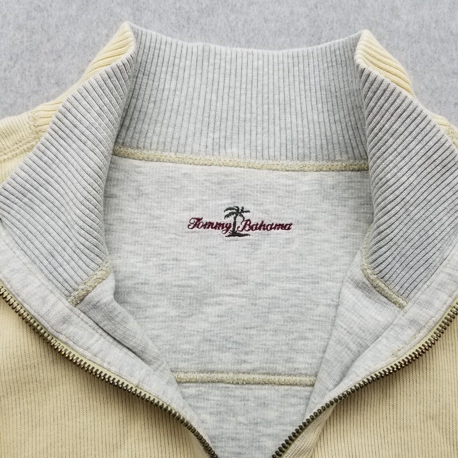 Tommy Bahama Tommy Bahama Sweater 2XL Long Sleeve Pullover Mock Neck Zip Size US XXL / EU 58 / 5 - 6 Thumbnail