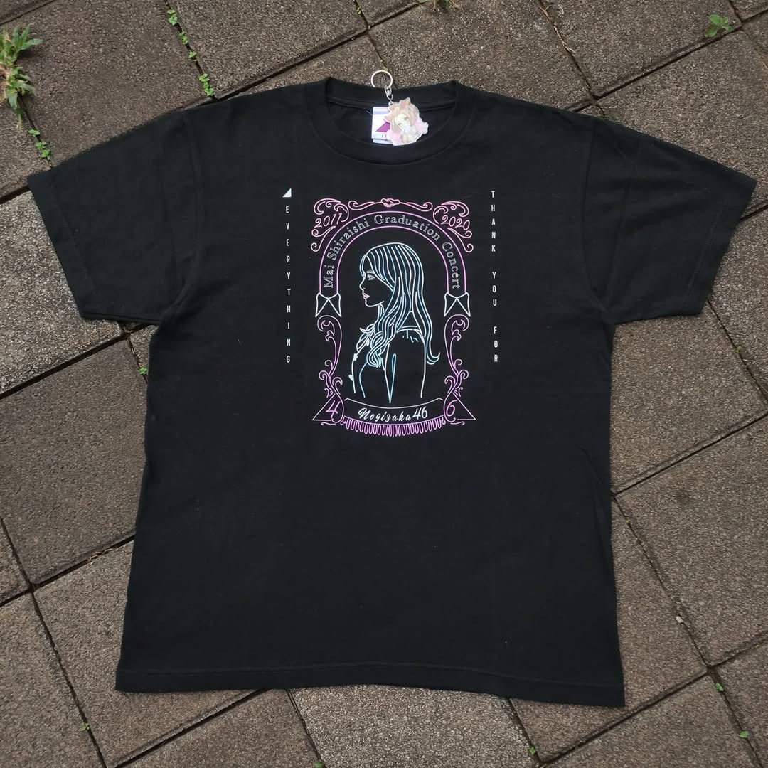 Band Tees Nogizaka46 Mai Shiraishi Graduation Concert Tee Size US M / EU 48-50 / 2 - 1 Thumbnail