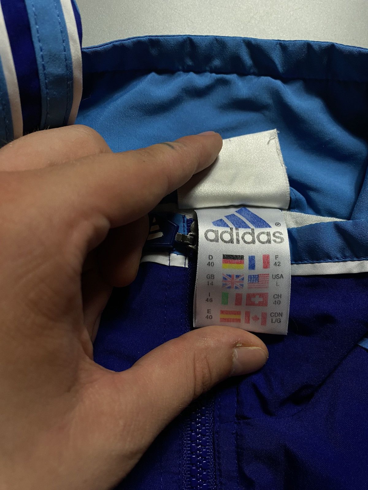 Adidas × Vintage RARE! Adidas vintage exclusive tracksuit 90s Size US L / EU 52-54 / 3 - 6 Thumbnail