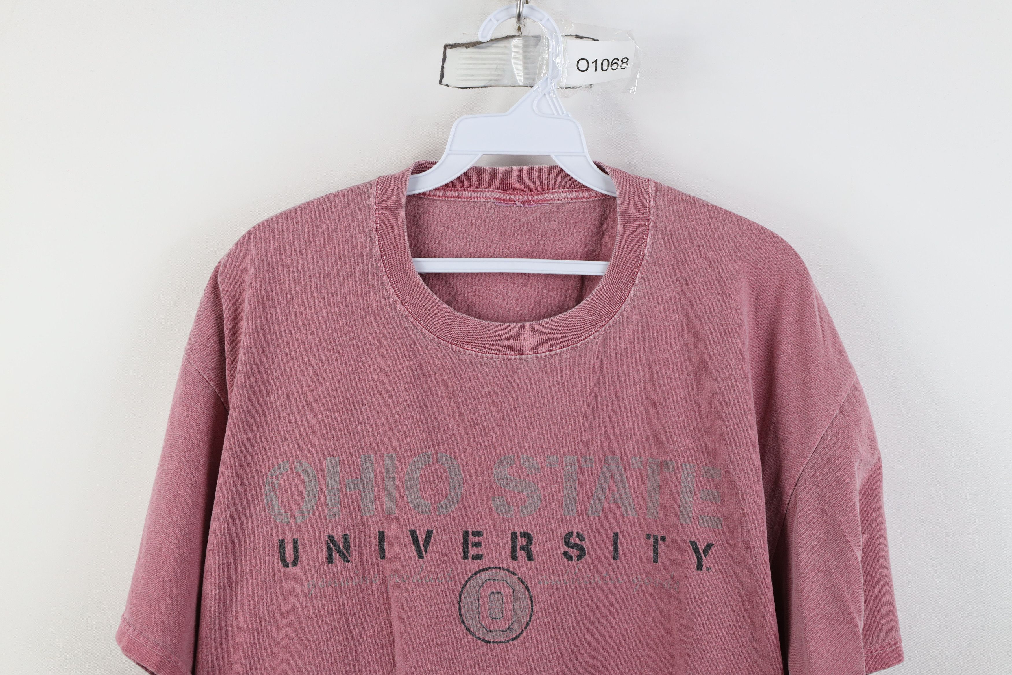 Vintage Vintage 90s Stonewash State University Short Sleeve T-Shirt Size US XL / EU 56 / 4 - 2 Thumbnail