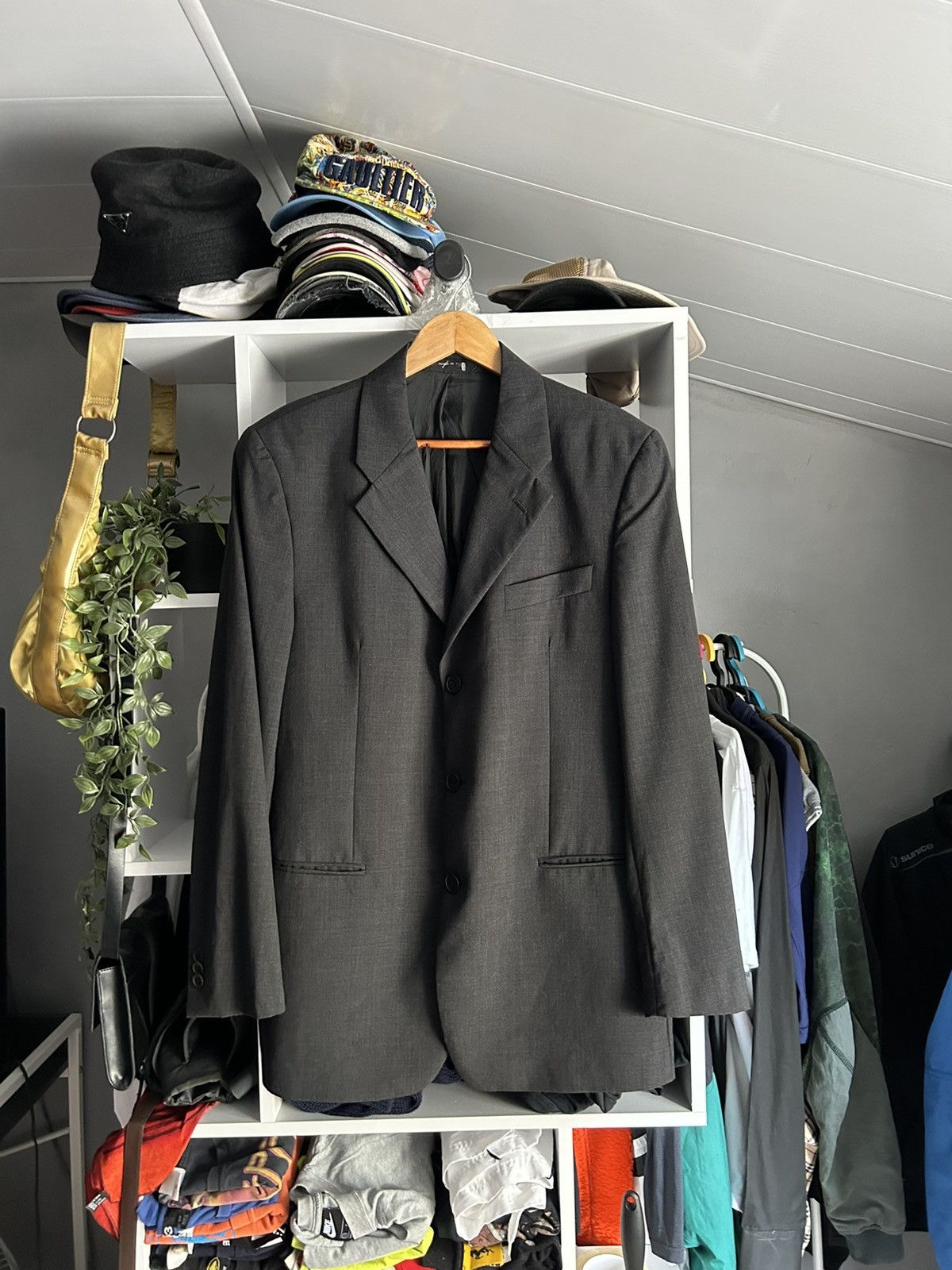 Emporio Armani Vintage Emporio Armani blazer made in italy Size 52R - 1 Thumbnail