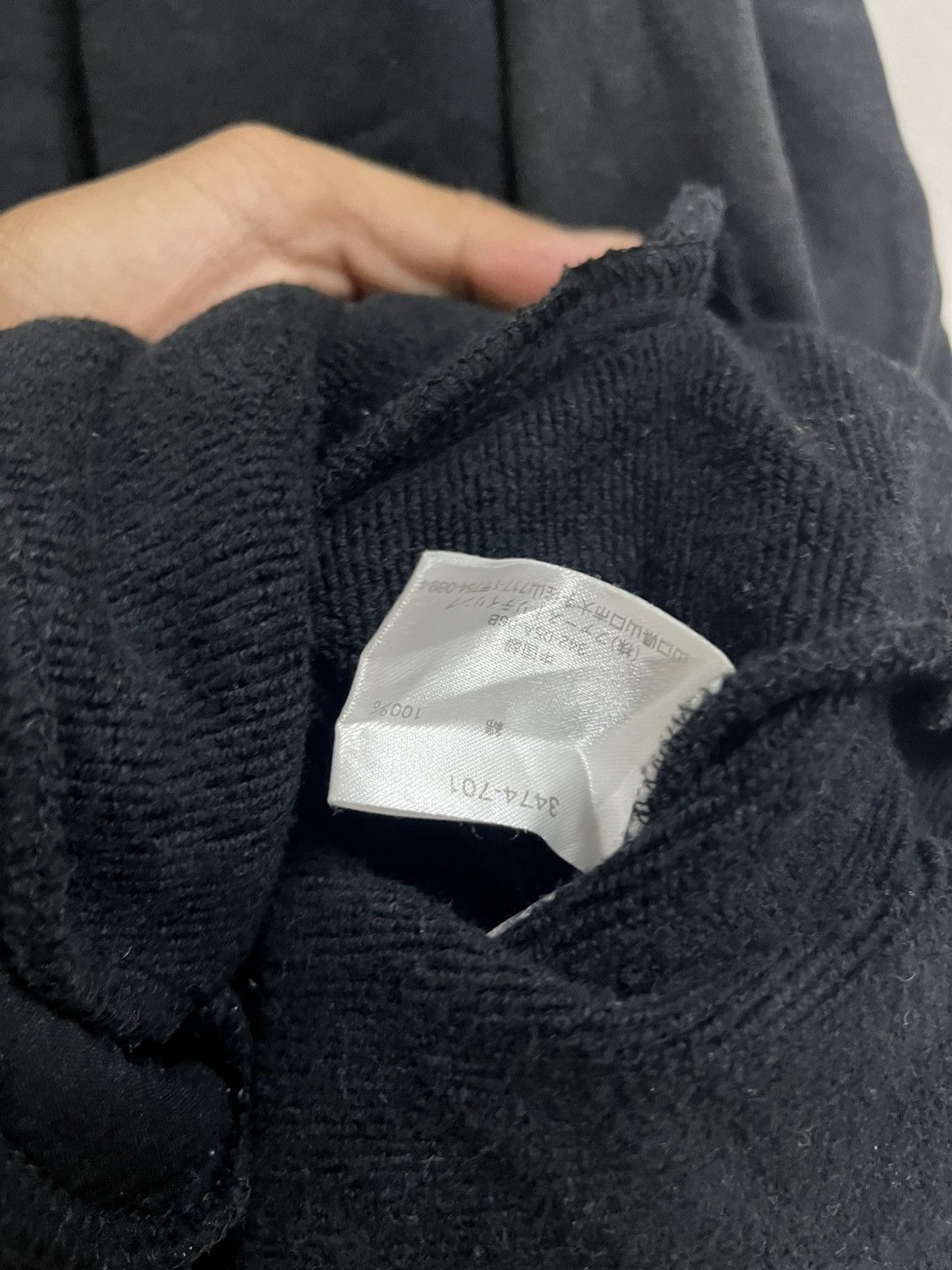 Japanese Brand 💥Vintage 90s UNIQLO Faded Black Zipper Size US L / EU 52-54 / 3 - 10 Thumbnail