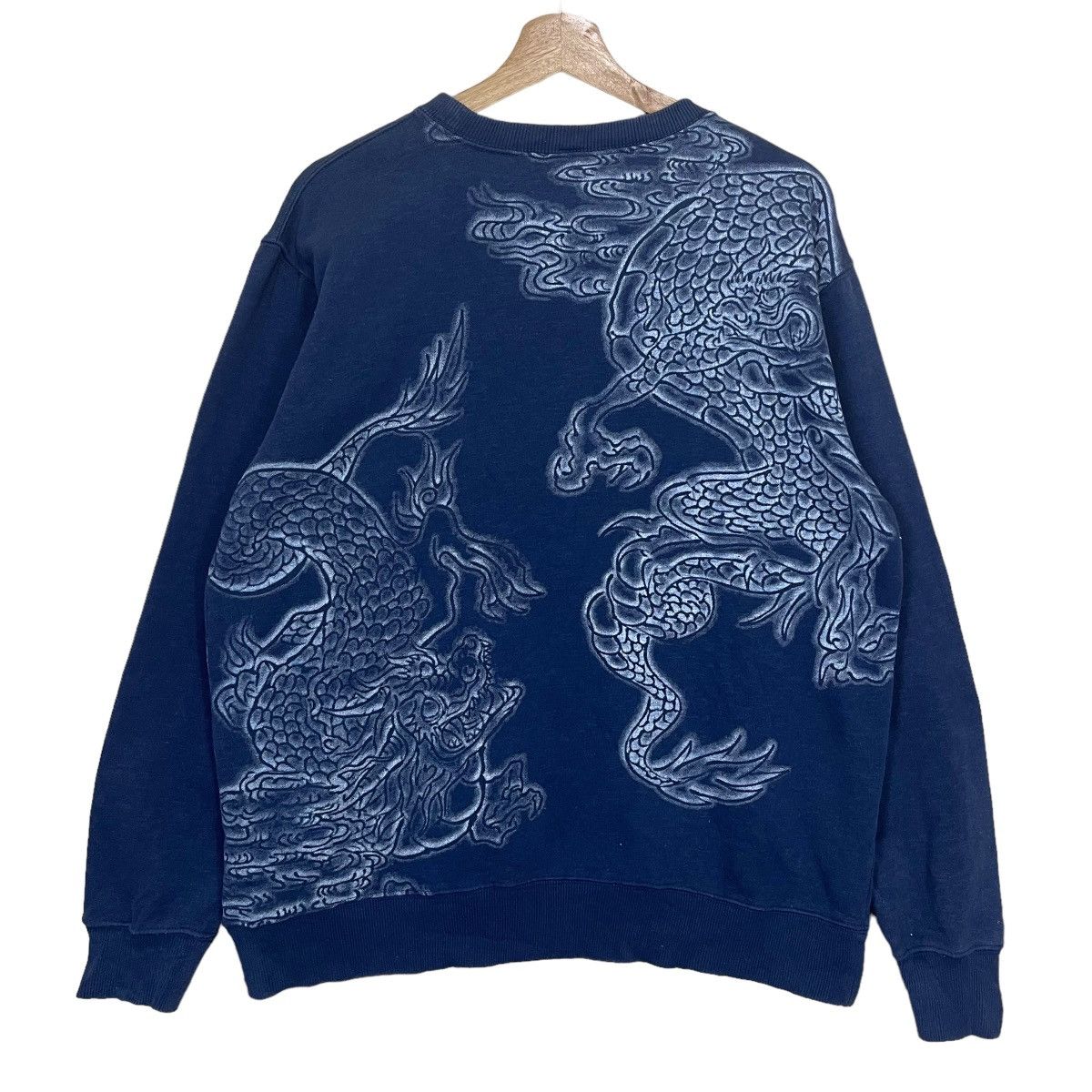 Other Japanese Hither Grass Sukajan Dragon Big Logo Sweatshirt Size US M / EU 48-50 / 2 - 6 Thumbnail