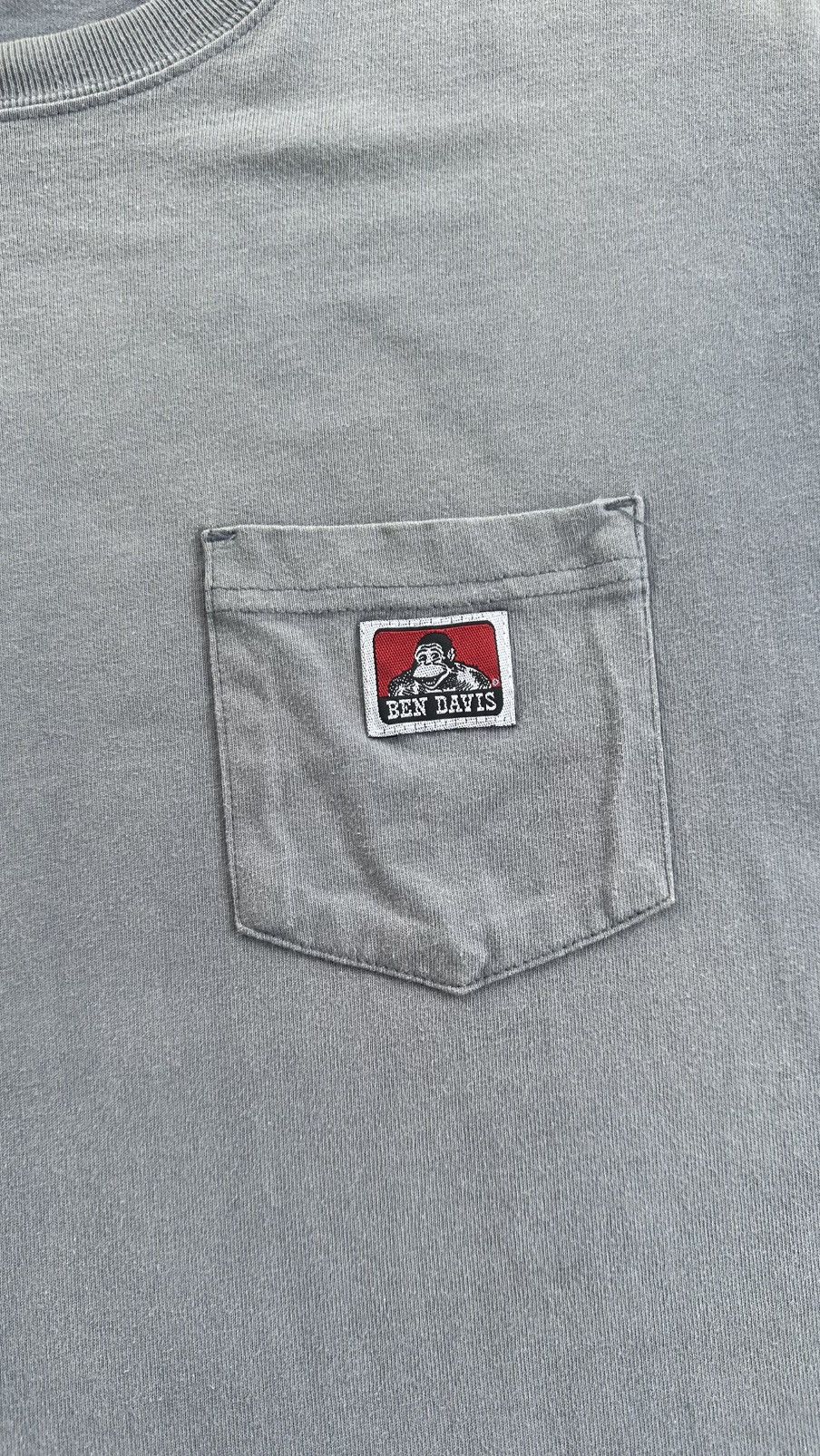 Ben Davis × Vintage VINTAGE BEN DAVIS POCKET TEE DISTRESSED LS TEE Size US L / EU 52-54 / 3 - 2 Thumbnail
