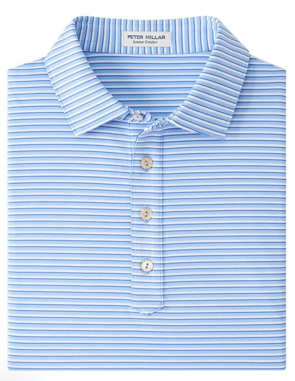 Peter Millar Peter Millar Golf Crown Sport Joyner Jersey Polo Blue XXL Size US XXL / EU 58 / 5 - 1 Thumbnail