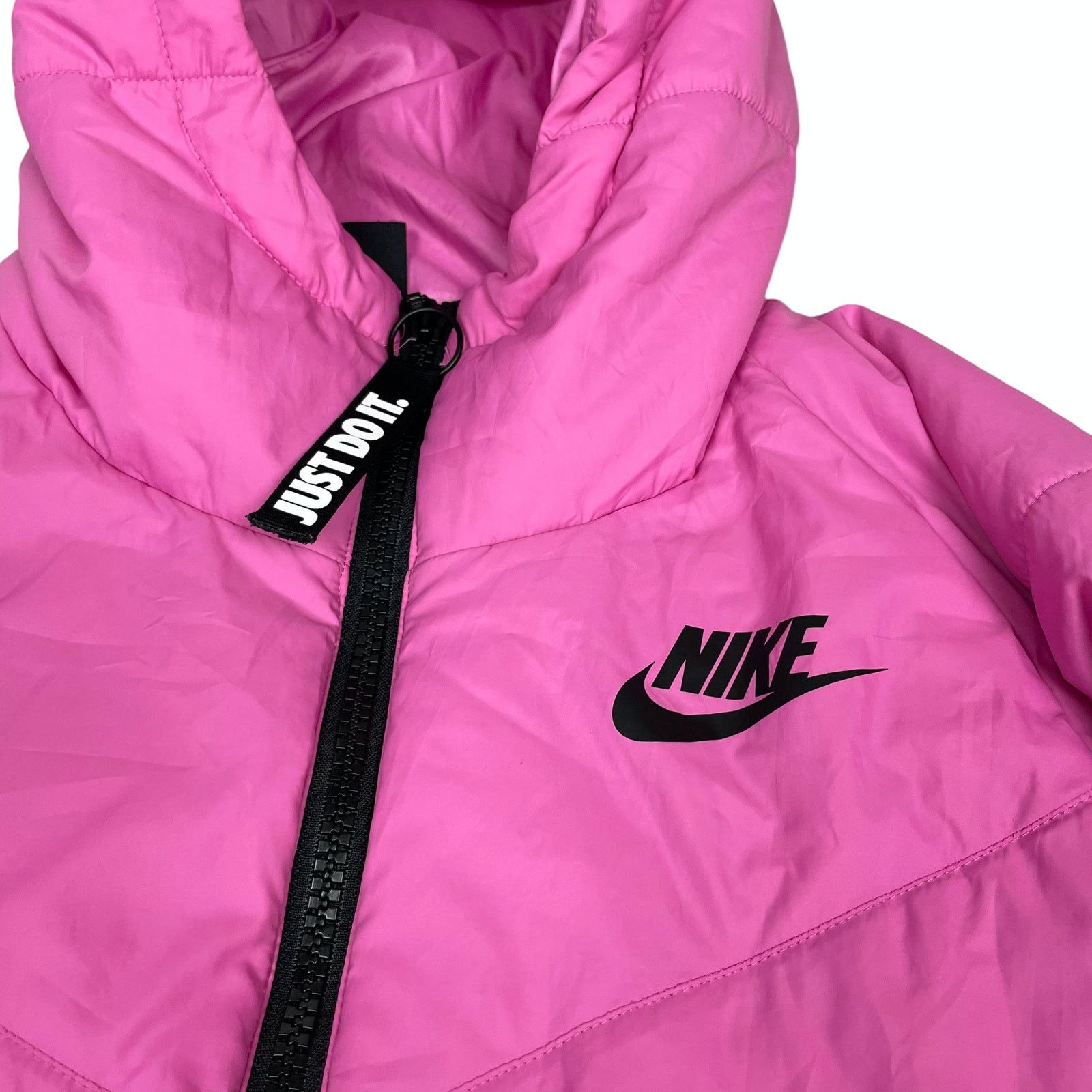 Nike Nike Just Do It Women's Long Sleeve Hooded Puffer Jacket M Size M / US 6-8 / IT 42-44 - 3 Thumbnail