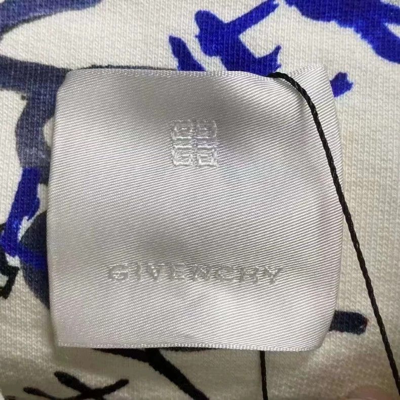 Givenchy Givenchy Beige Graffiti Pattern Logo Hoodie Size US M / EU 48-50 / 2 - 4 Thumbnail