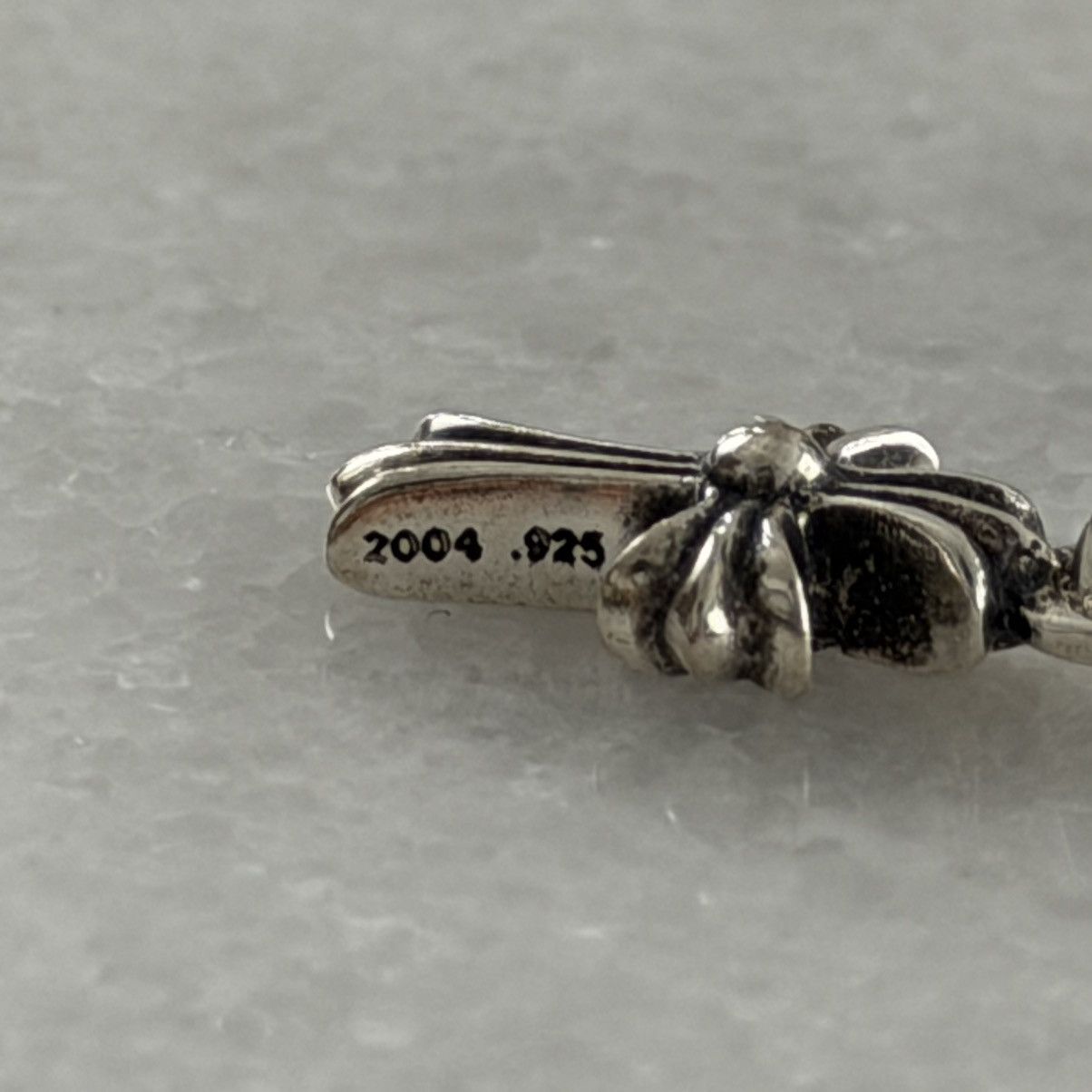 Chrome Hearts CHROME HEARTS SILVER BABY FAT PAVE DIAMOND PENDANT CHARM Size ONE SIZE - 8 Thumbnail