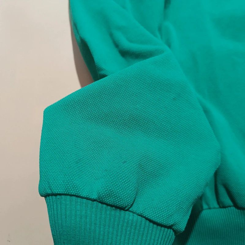 Lacoste Vintage 80s 90s Chemise Lacoste Club Green Zip Up Hoodie M Size US M / EU 48-50 / 2 - 12 Thumbnail