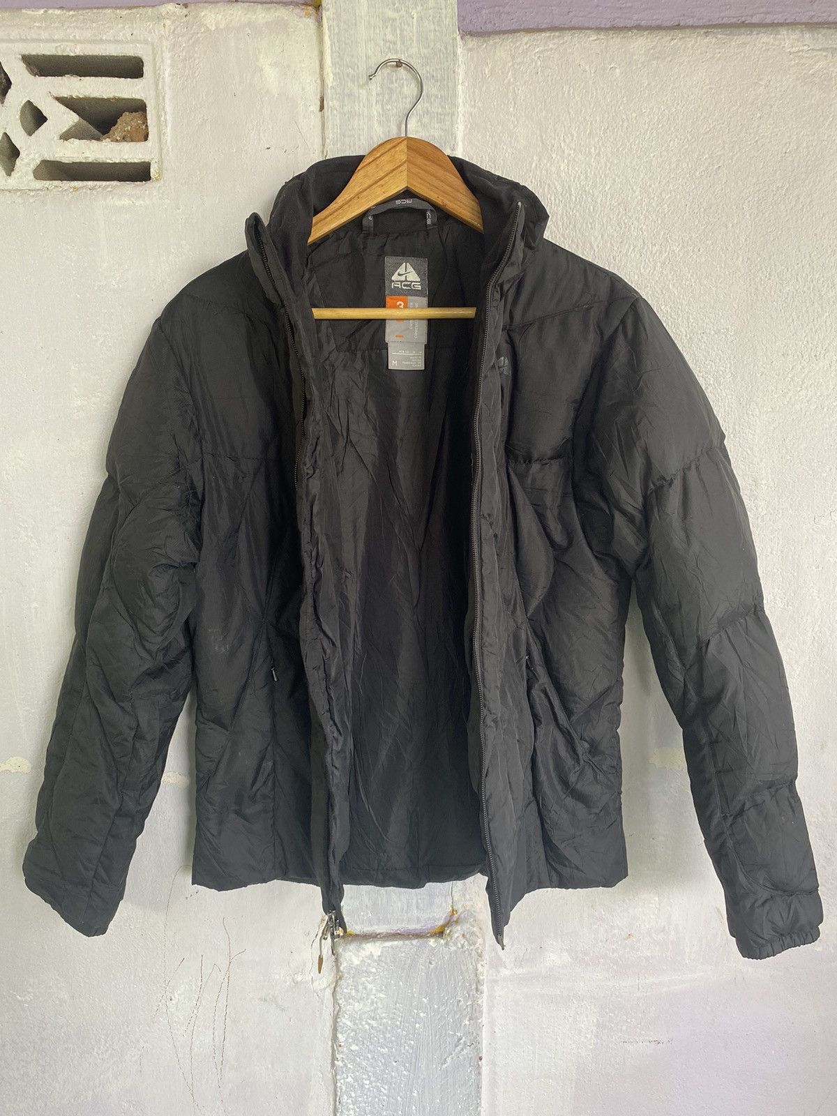 Nike Nike ACG 3 Outer Layer Black Quilted Puffer Jacket Size M Size US M / EU 48-50 / 2 - 3 Thumbnail