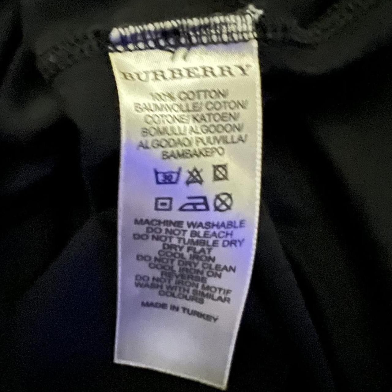 Burberry Burberry sport black cotton shirt athletic workout euro Size M / US 6-8 / IT 42-44 - 4 Thumbnail