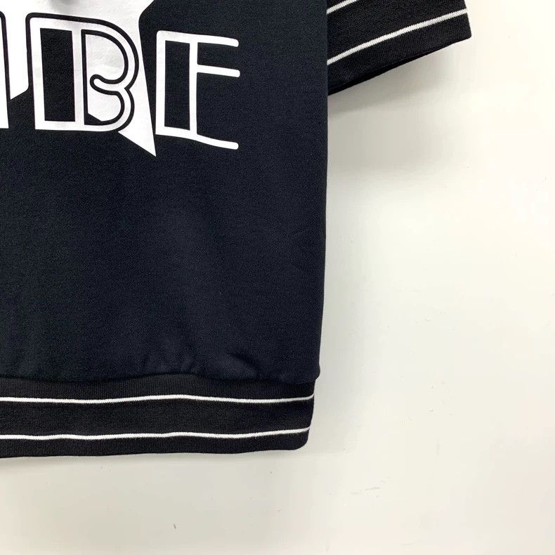 Dior Dior Black letter pattern printed cotton hooded drawstring Size XS / US 0-2 / IT 36-38 - 4 Thumbnail