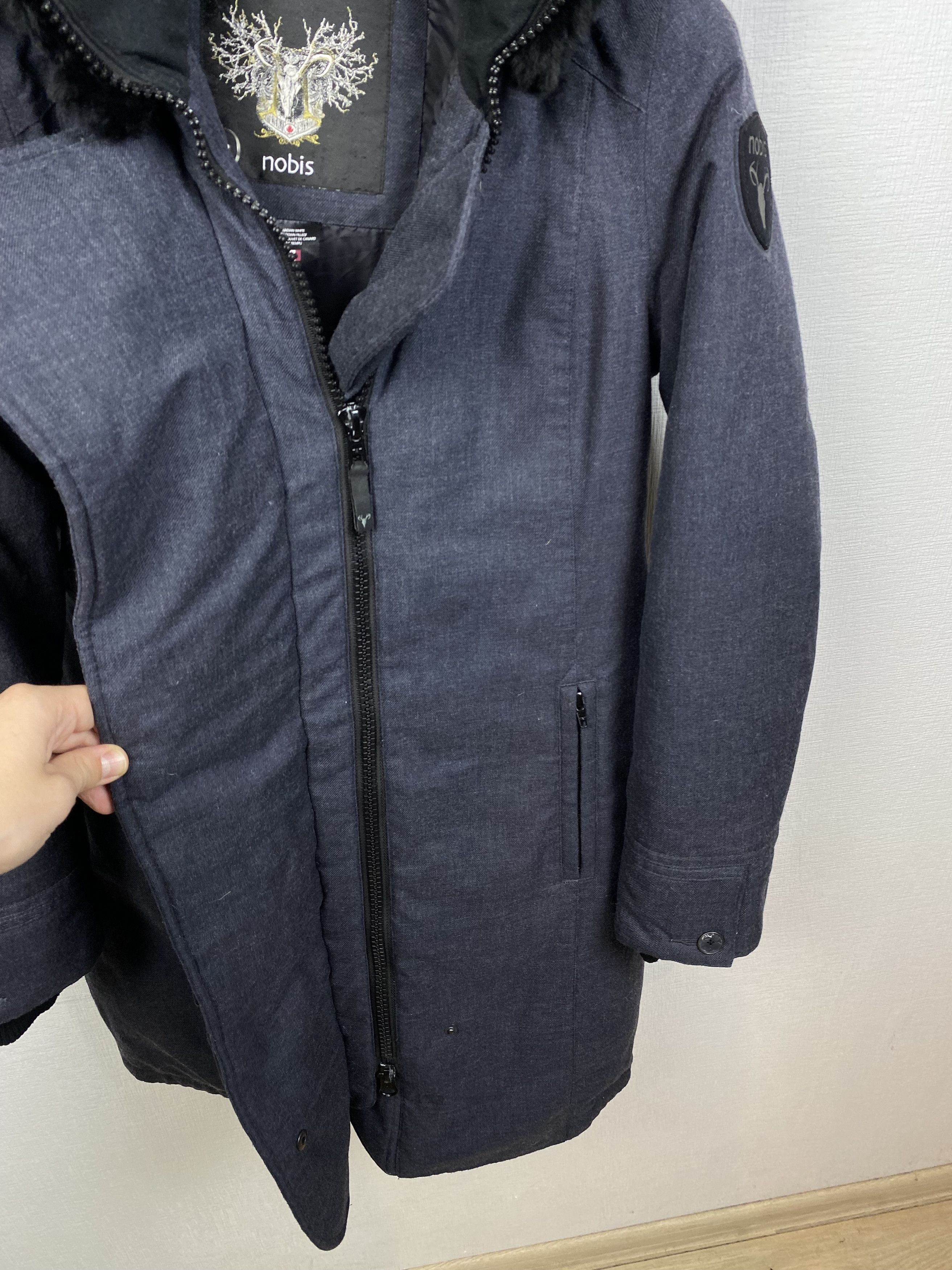 Nobis Nobis Canada Down Ursula Women's Double Breasted Coat size L Size L / US 10 / IT 46 - 11 Thumbnail