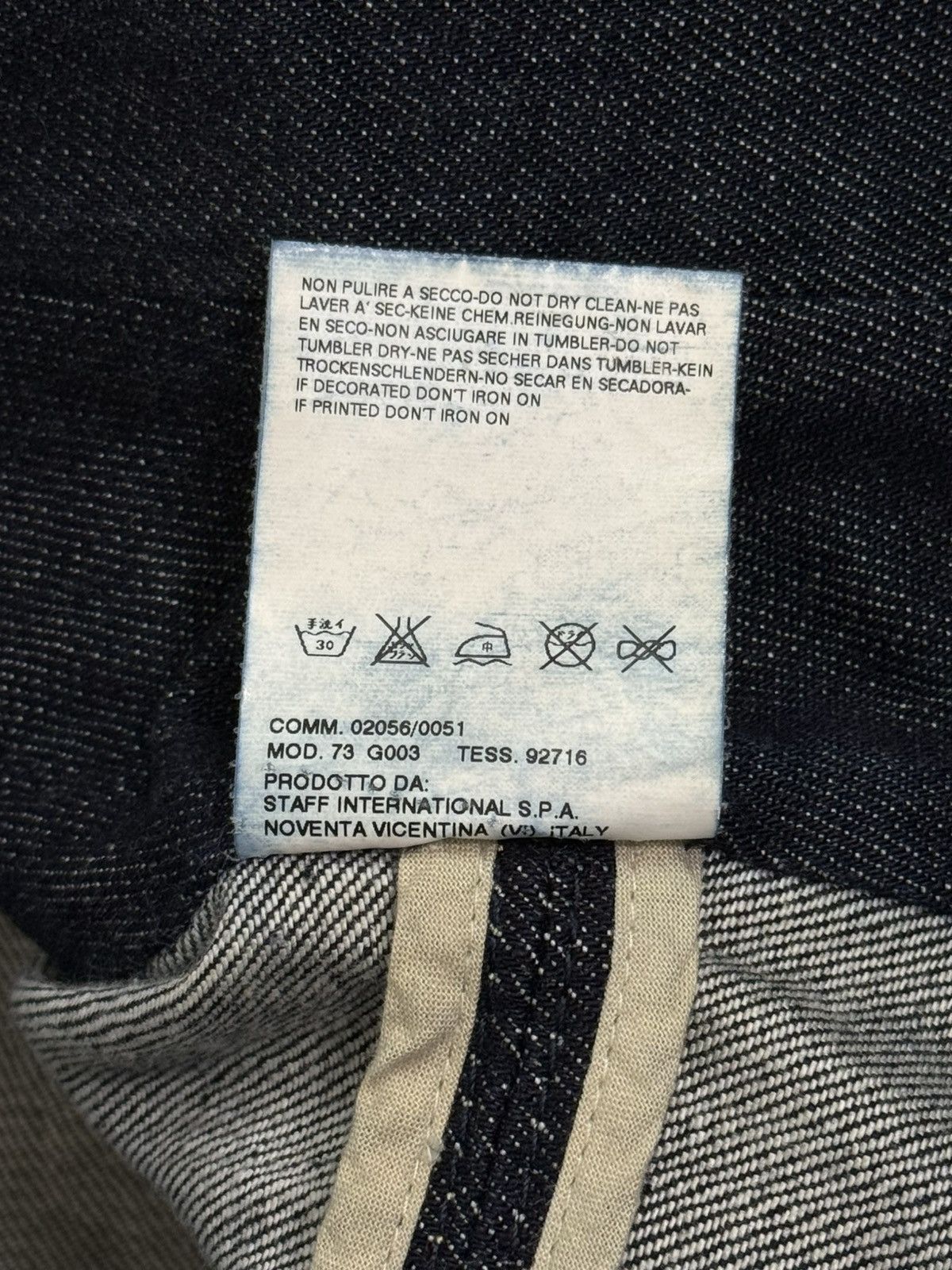 Dsquared2 Vintage Dsquared2 SS2005 Runway Crab Denim Jacket Size 40 Size S / US 4 / IT 40 - 12 Thumbnail