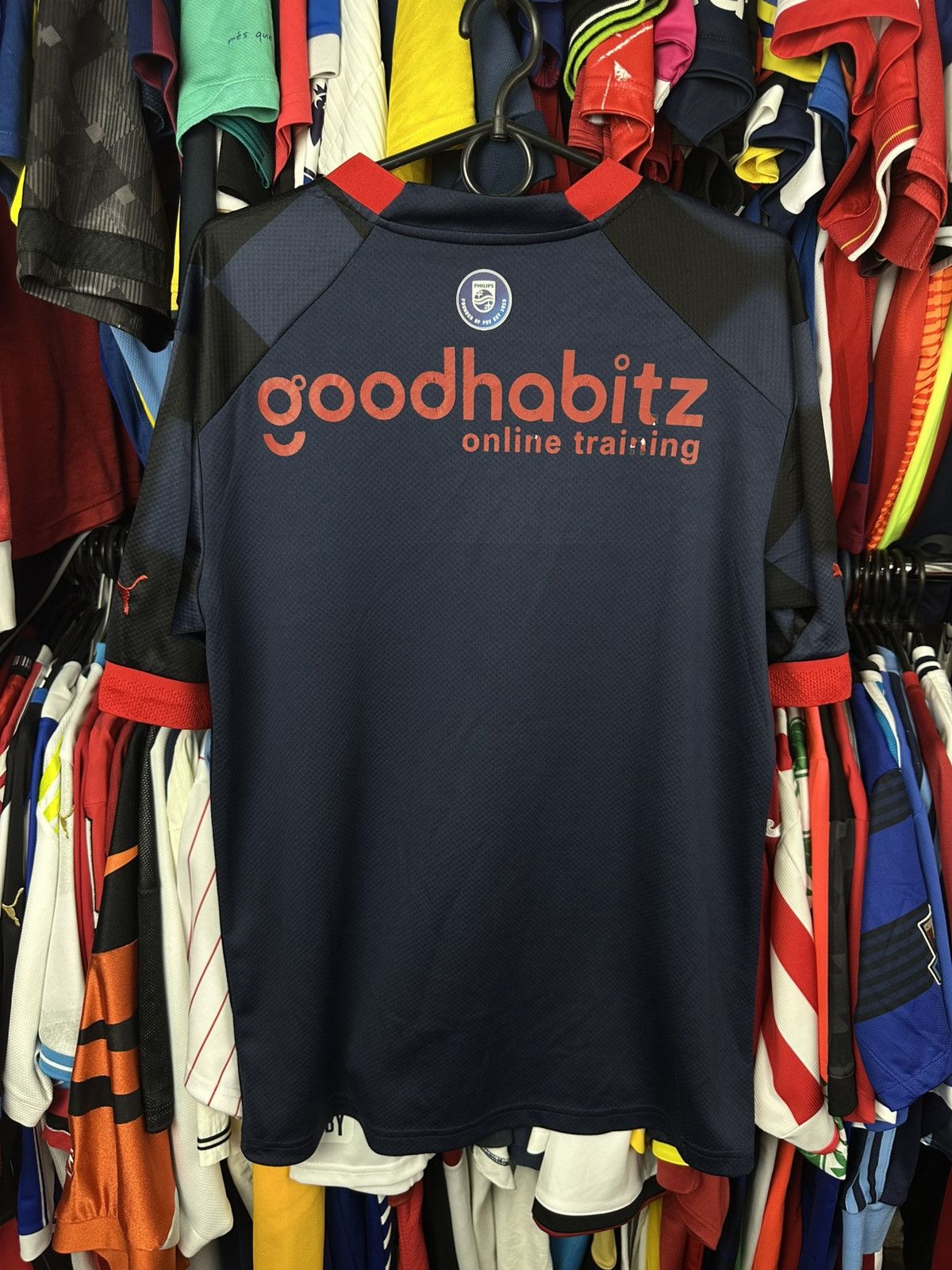 Puma Puma PSV Eindhoven Black 2022 2023 Away Replica Jerse Size US L / EU 52-54 / 3 - 8 Thumbnail