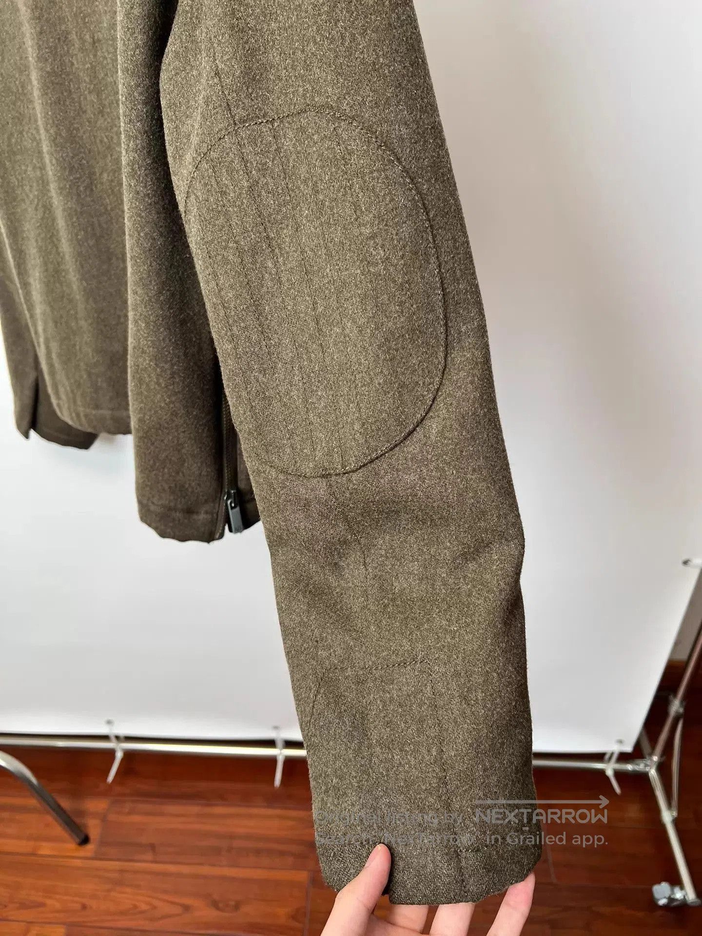 Armani Exchange Green Utility Jacket with Pockets Size L. Size US L / EU 52-54 / 3 - 6 Thumbnail