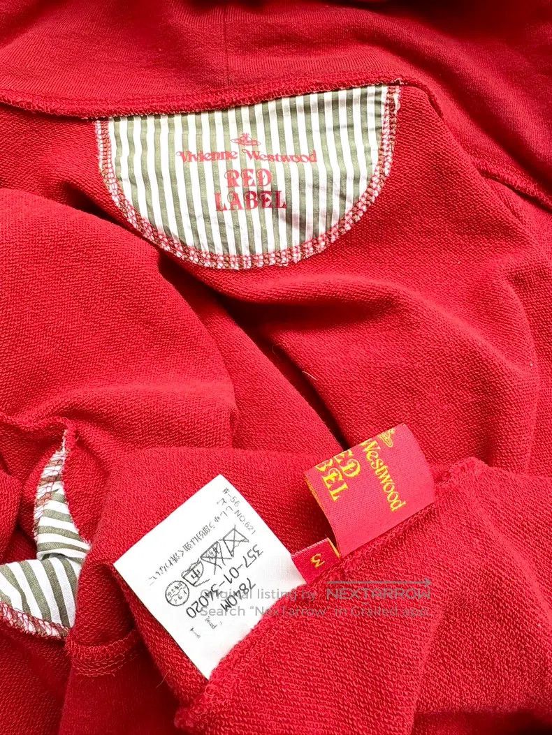 Vivienne Westwood Vivienne Westwood Vintage red irregular sleeve witch hat c Size L / US 10 / IT 46 - 8 Thumbnail