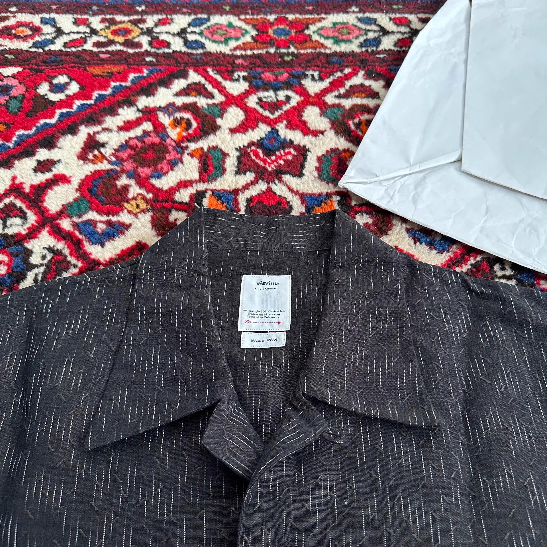 VISVIM 19SS ELLERY SHIRT S/S 3码