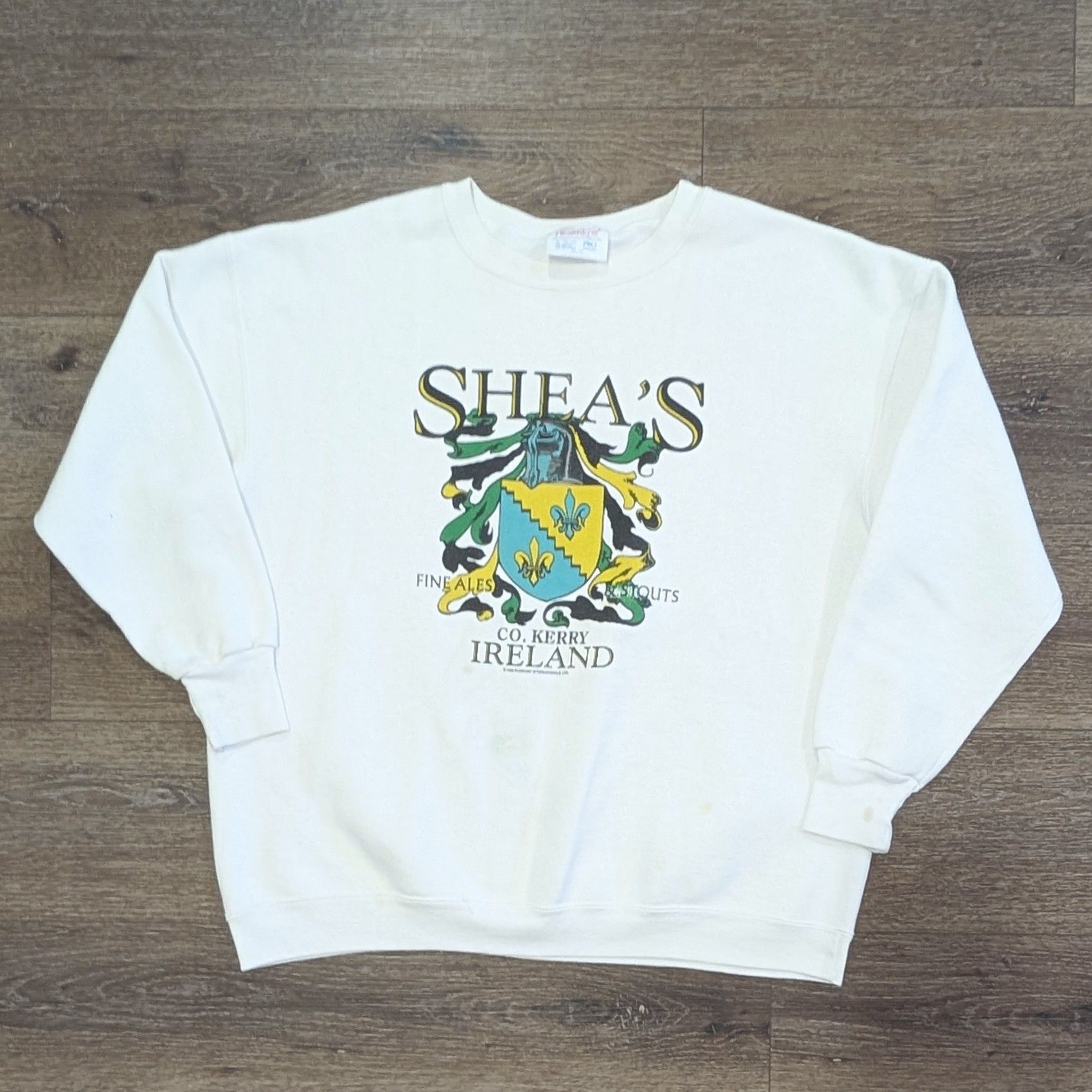 Vintage Vintage Shea's Fine Ales and Stouts Ireland crewneck Size US XL / EU 56 / 4 - 1 Thumbnail